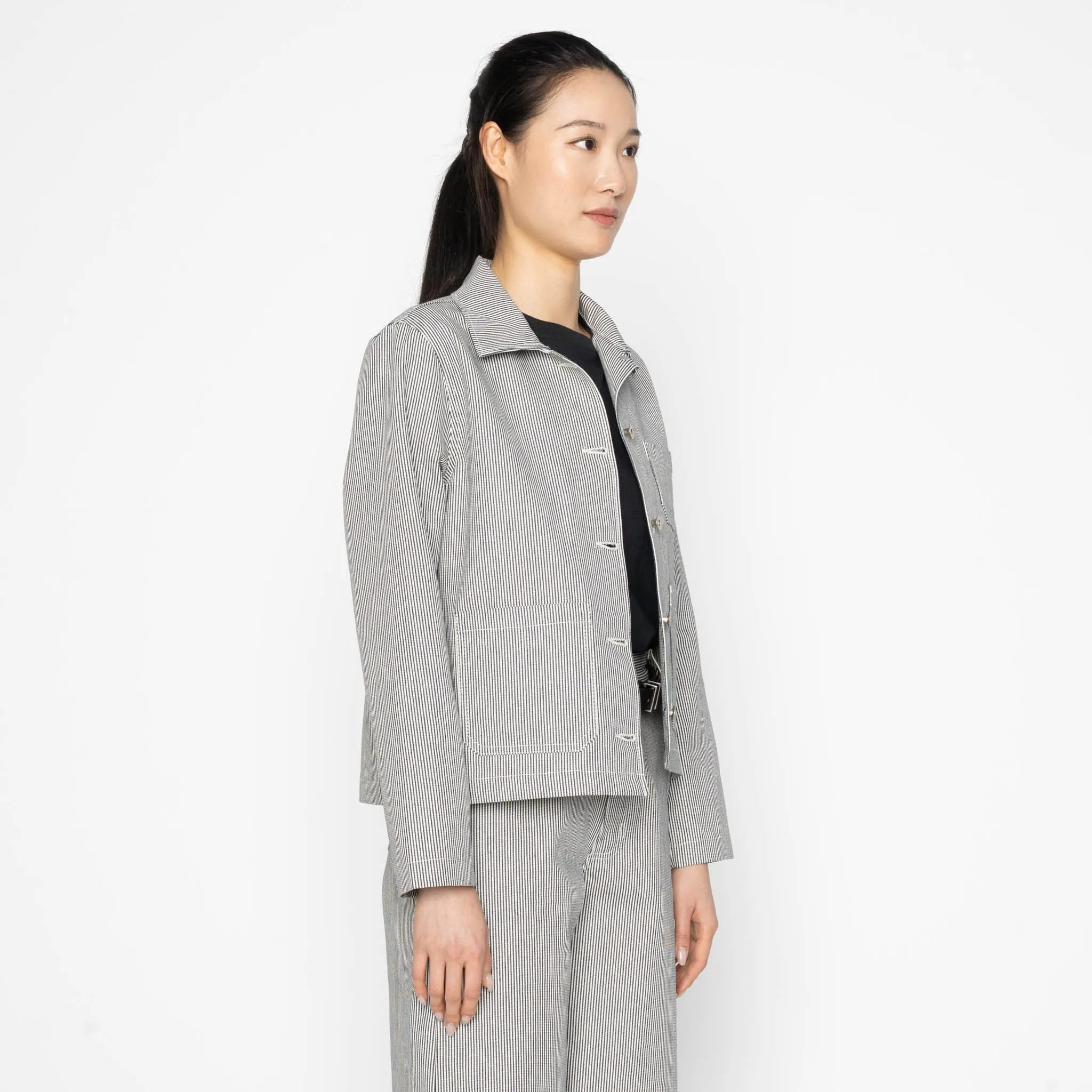 Gracie Jacket - Organic Hickory sold by Tate + Yoko product image thumbnail 3