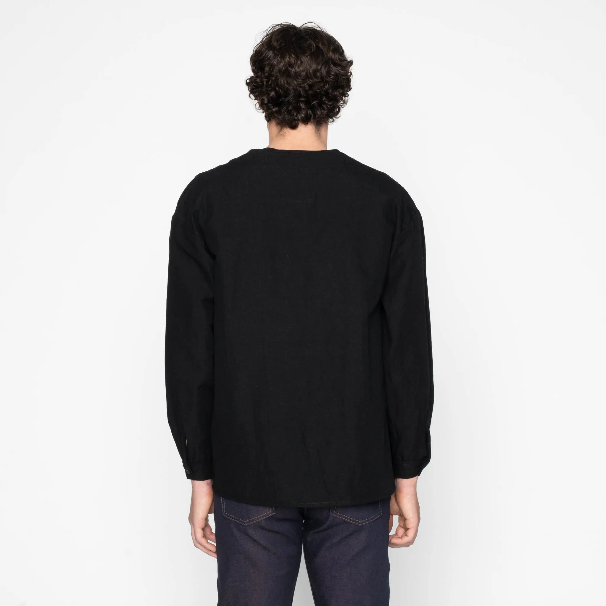 Wise Guy - Linen Blend Denim - Black sold by Tate + Yoko product image thumbnail 4