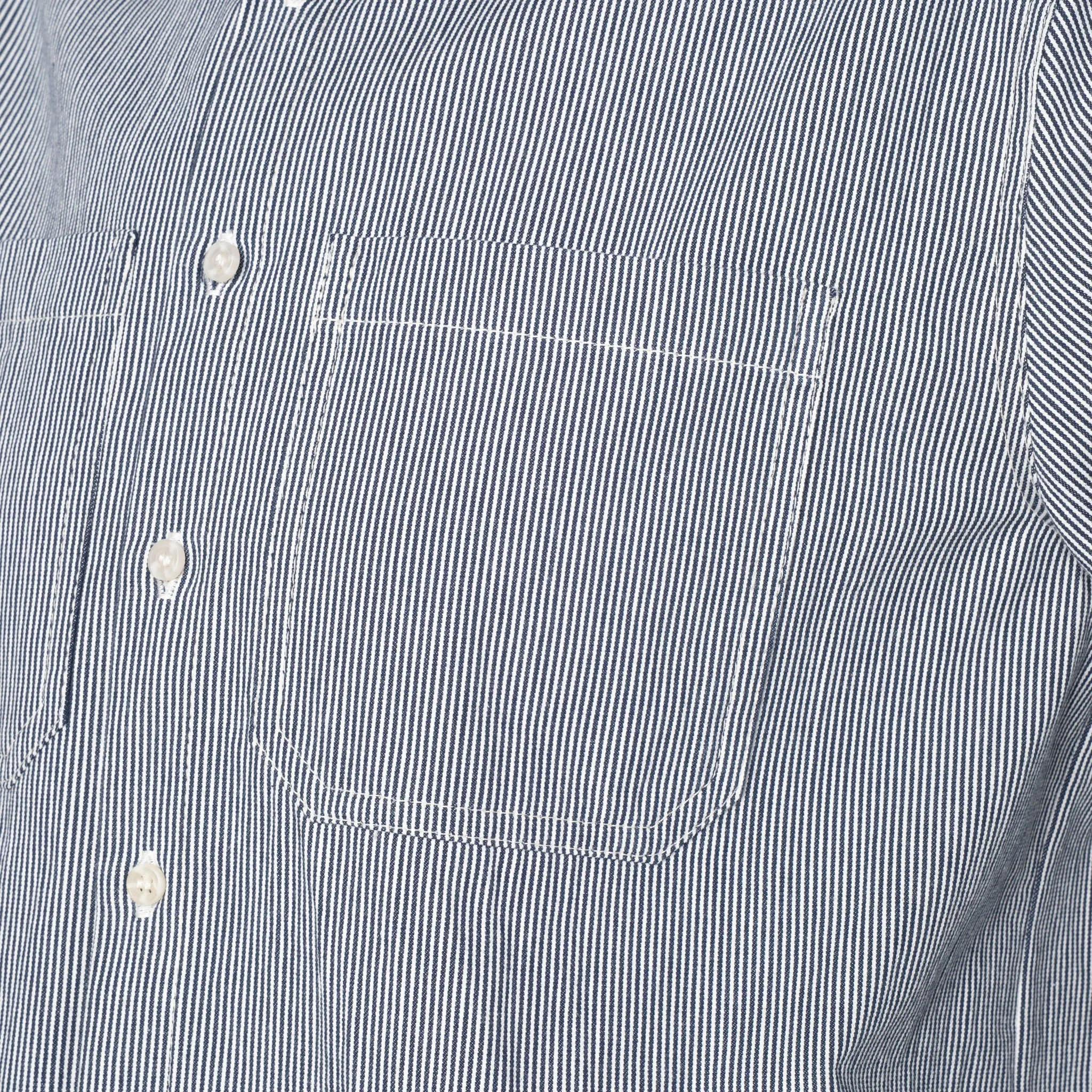 Princeton Shirt - Organic Hickory - Indigo sold by Tate + Yoko product image thumbnail 4