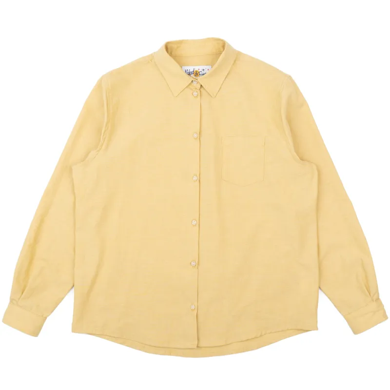 Judy Shirt - Selvedge Chambray - Yellow made by Naked & Famous Denim