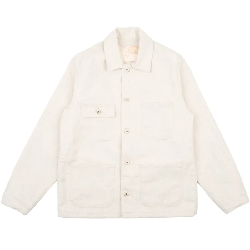 Chore Coat - Tabi Selvedge - Off White made by Naked & Famous Denim