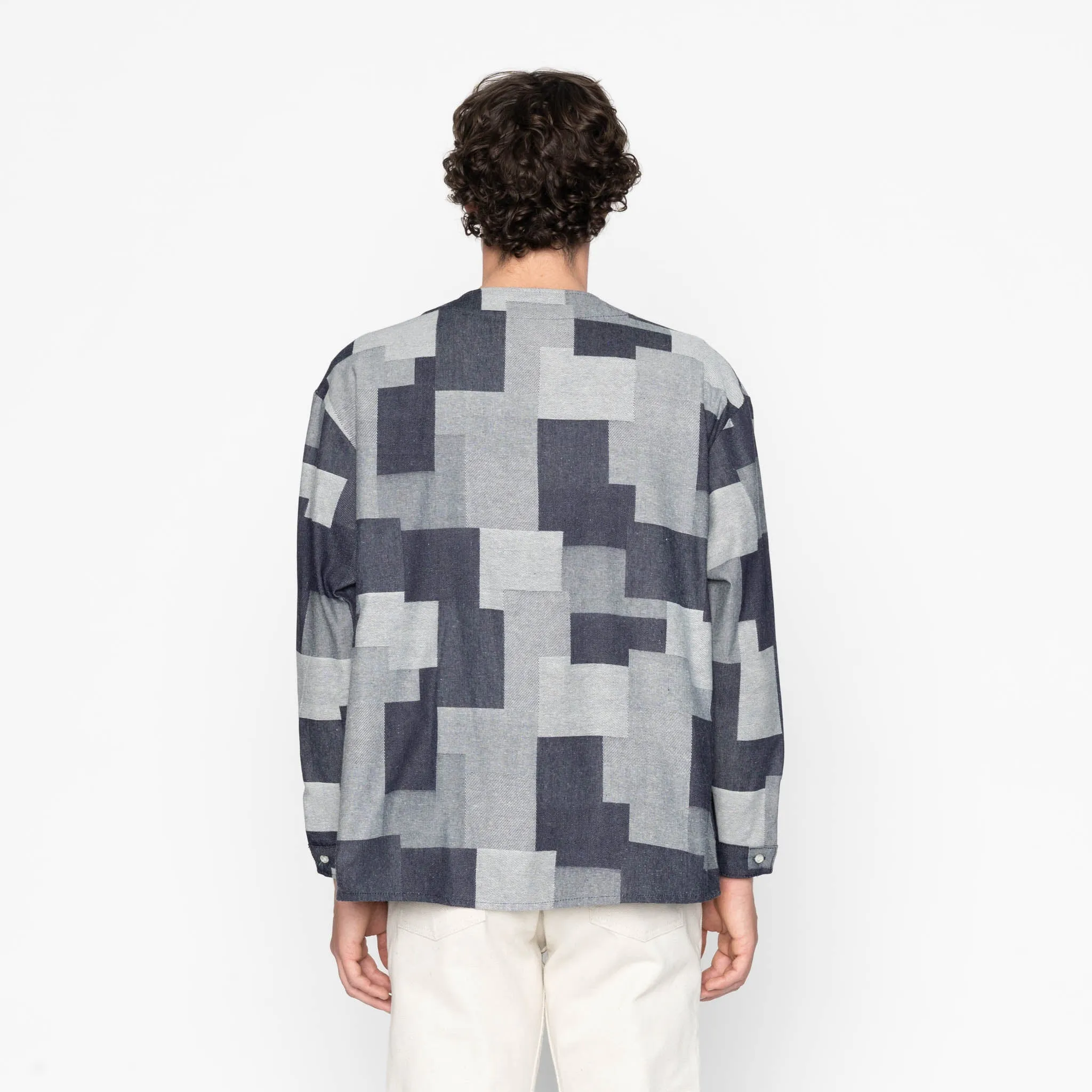 Wise Guy - Jacquard Denim - Indigo sold by Tate + Yoko product image thumbnail 4