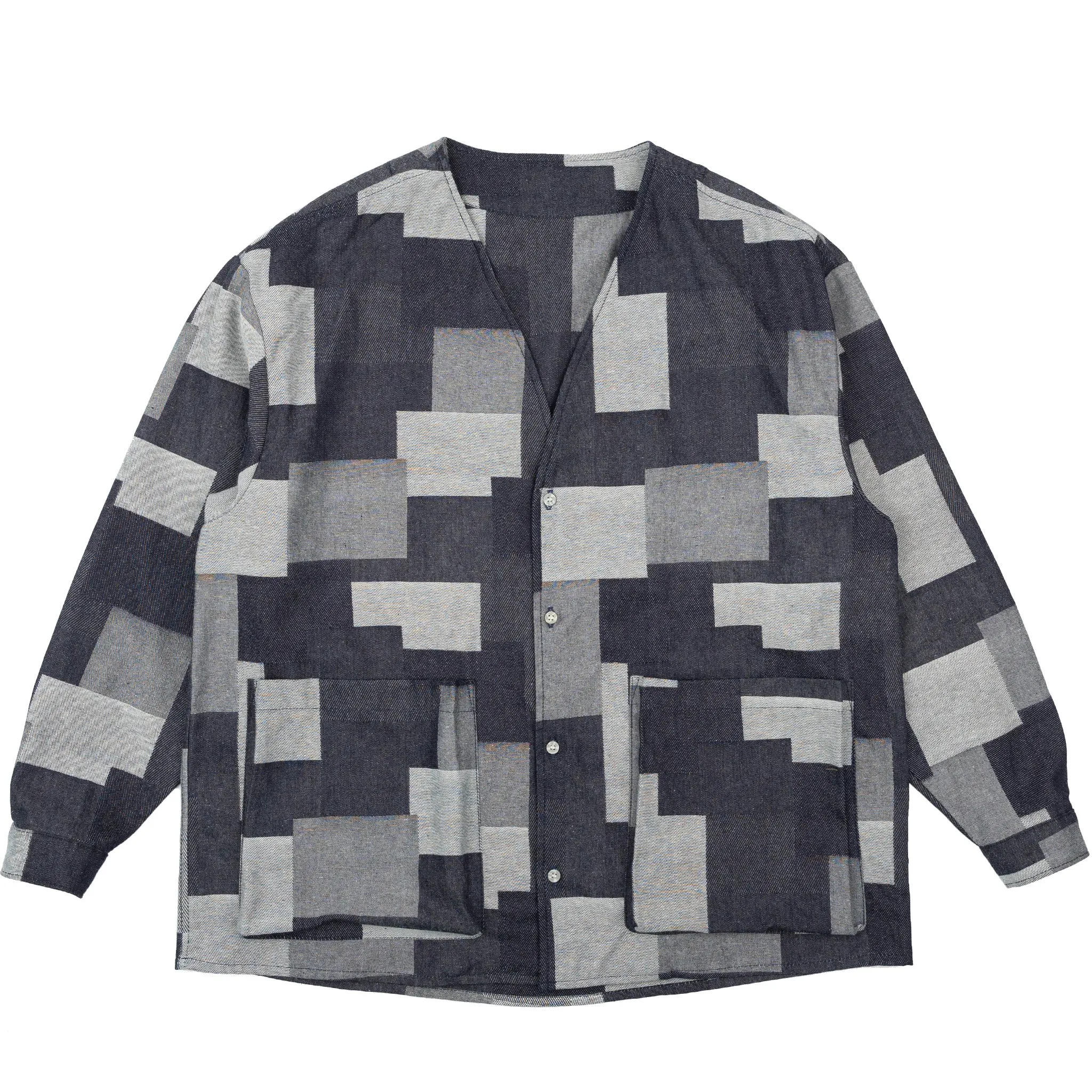 Wise Guy - Jacquard Denim - Indigo sold by Tate + Yoko