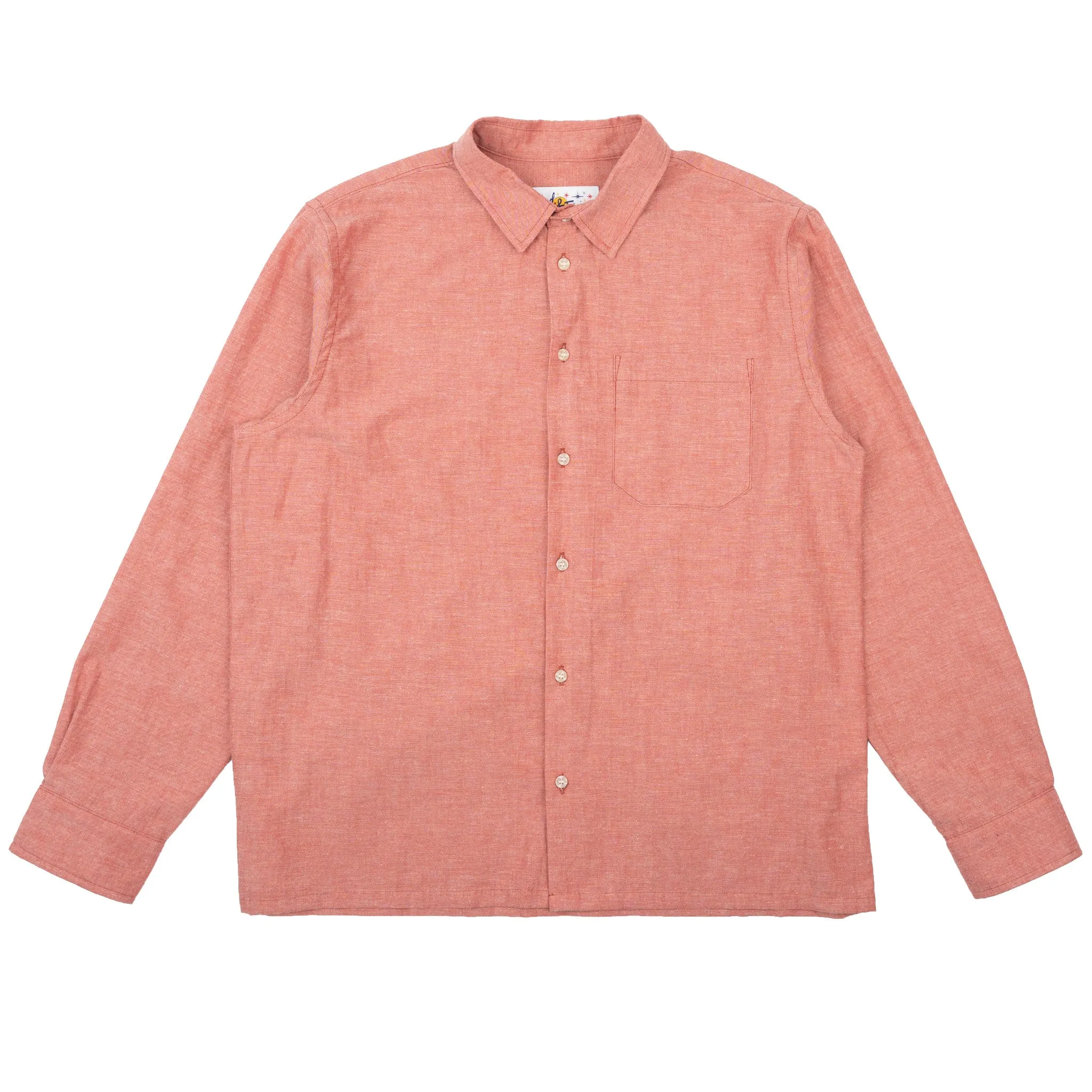 True Shirt - Selvedge Chambray - Red sold by Tate + Yoko