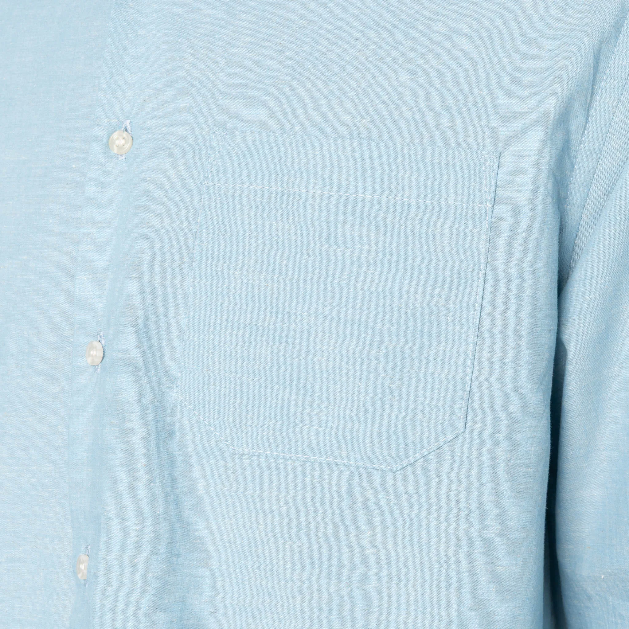 True Shirt - Selvedge Chambray - Pale Blue sold by Tate + Yoko product image thumbnail 5