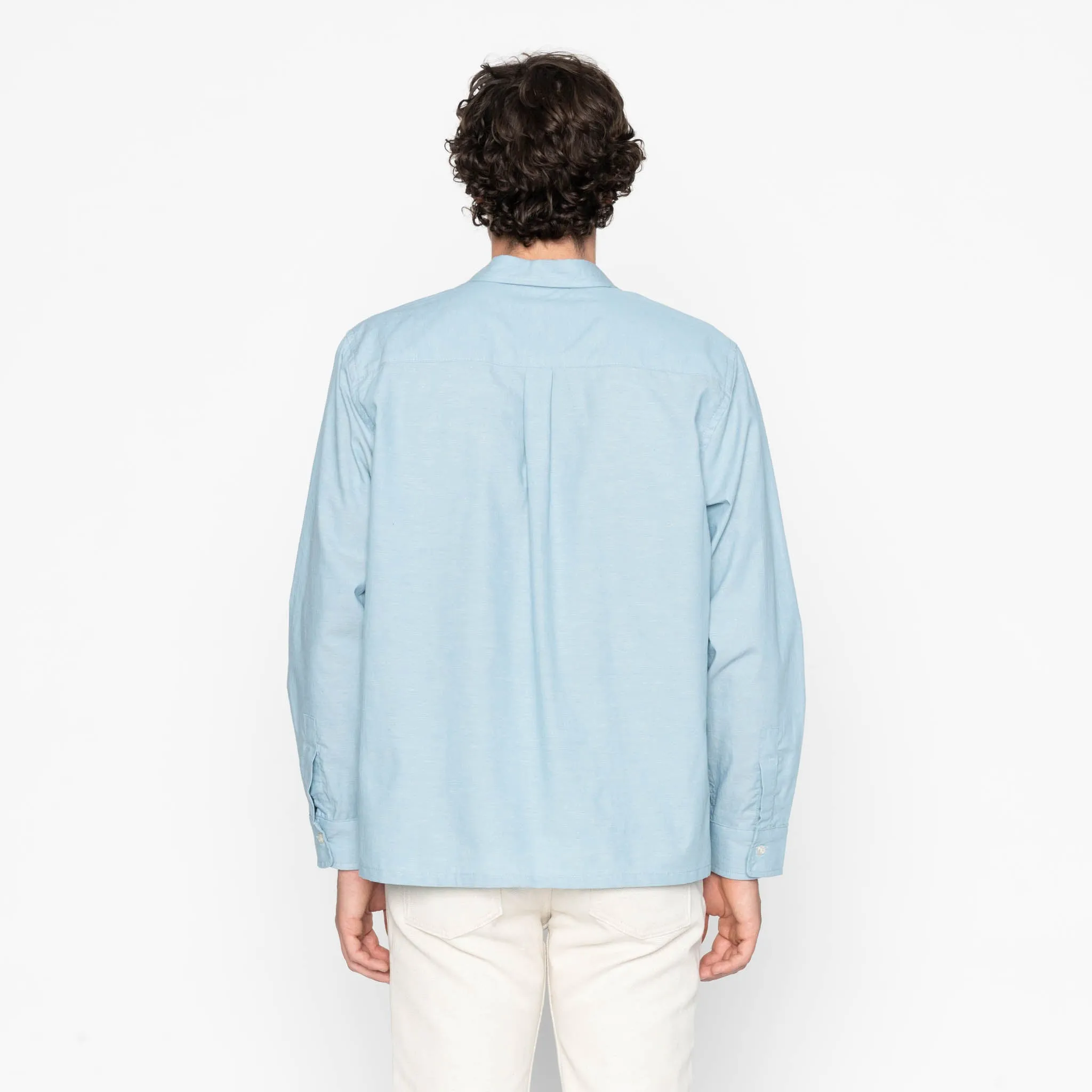 True Shirt - Selvedge Chambray - Pale Blue sold by Tate + Yoko product image thumbnail 4