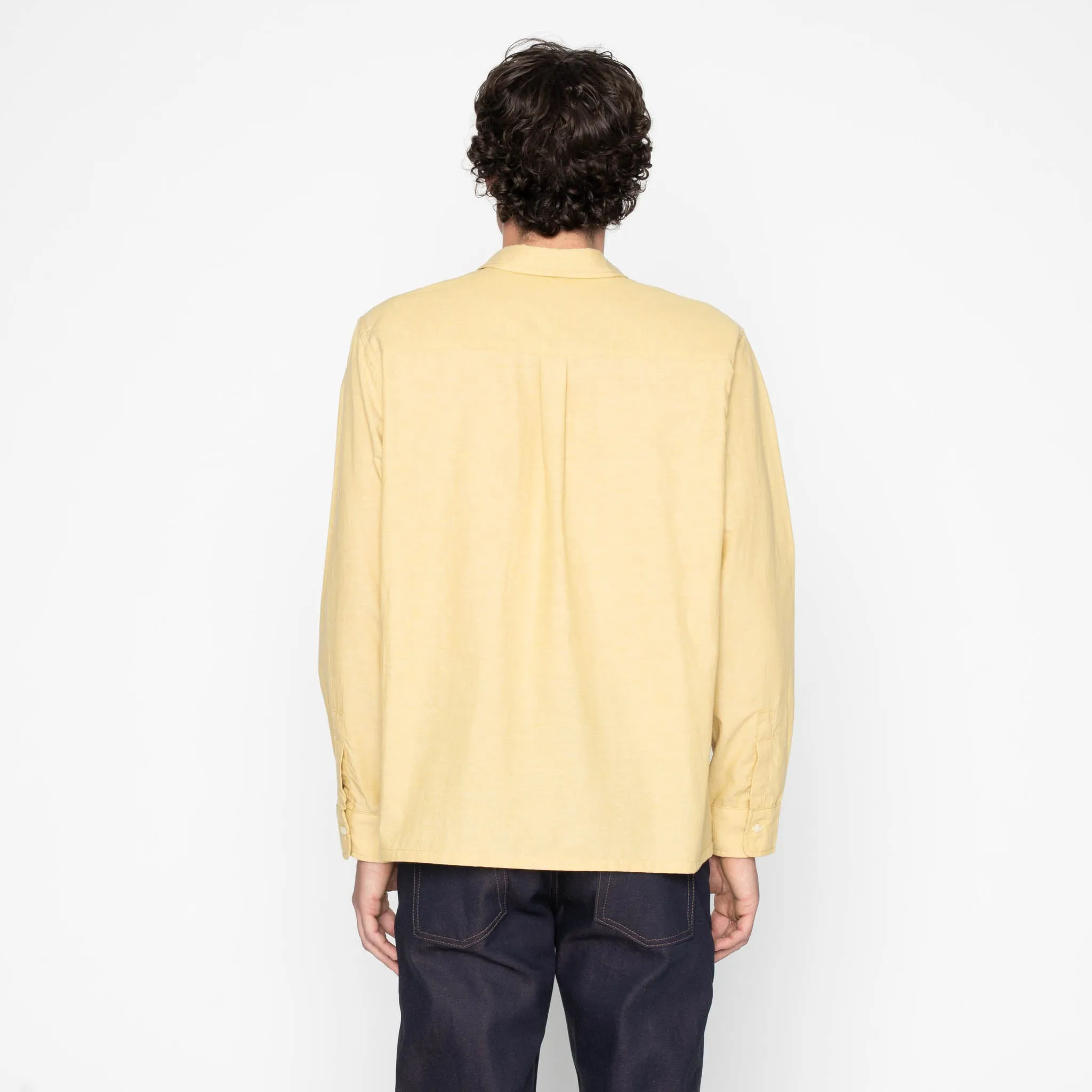 True Shirt - Selvedge Chambray - Yellow sold by Tate + Yoko product image thumbnail 4