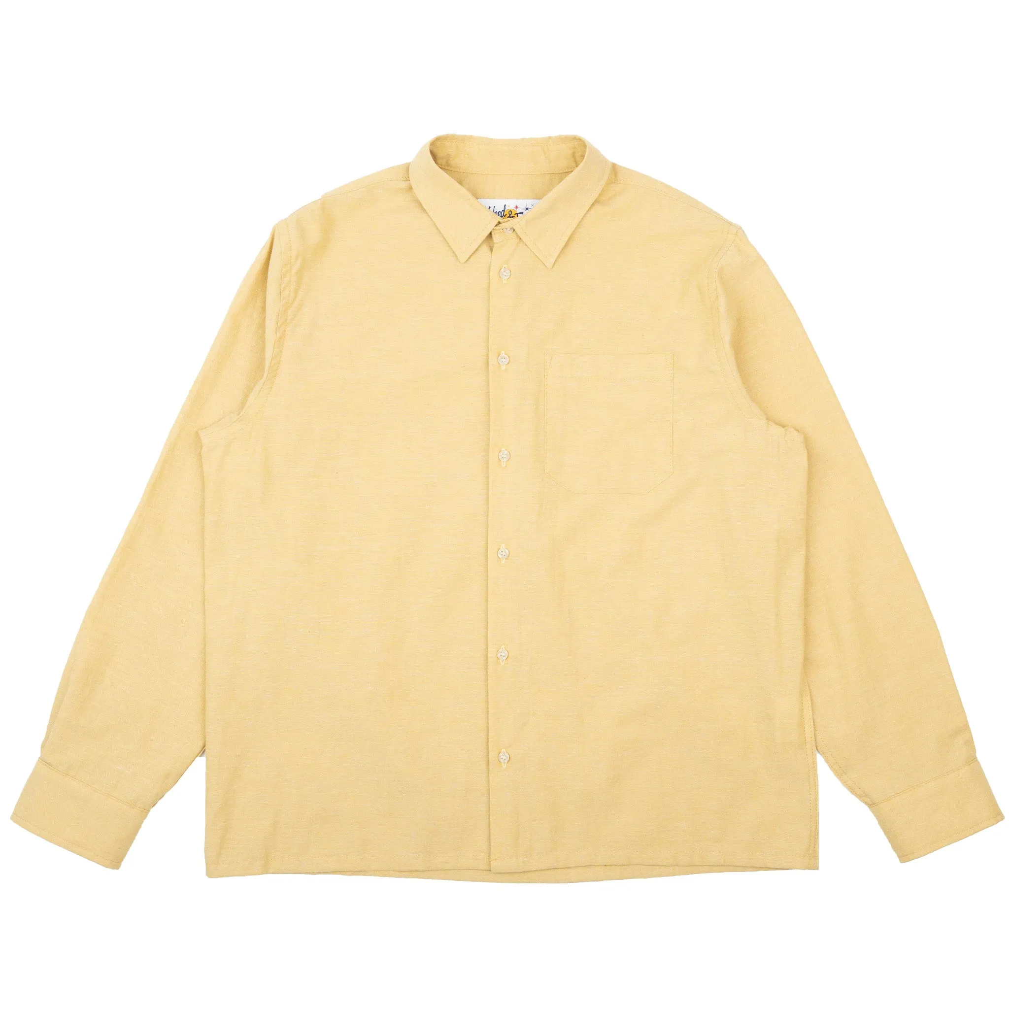 True Shirt - Selvedge Chambray - Yellow sold by Tate + Yoko