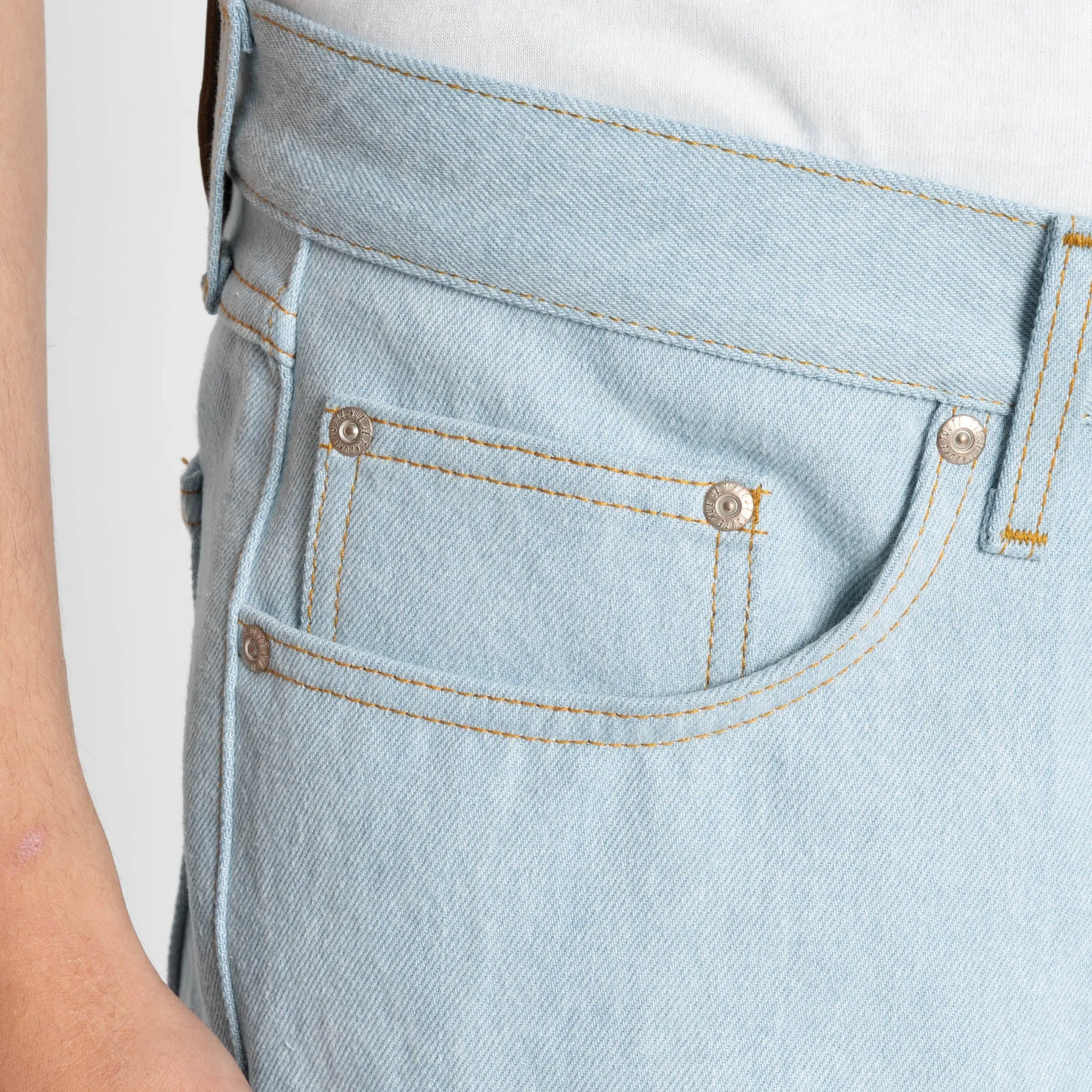 True Guy - Secret Agent Denim - Bleach Blue sold by Tate + Yoko product image thumbnail 5