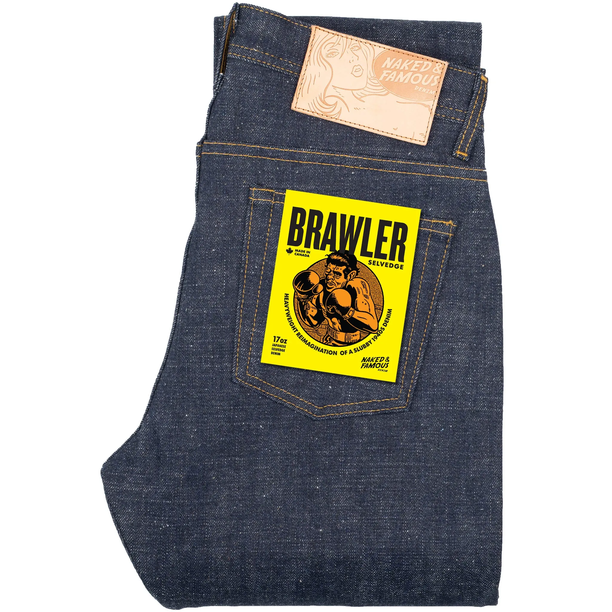 Weird Guy - Brawler Selvedge sold by Tate + Yoko