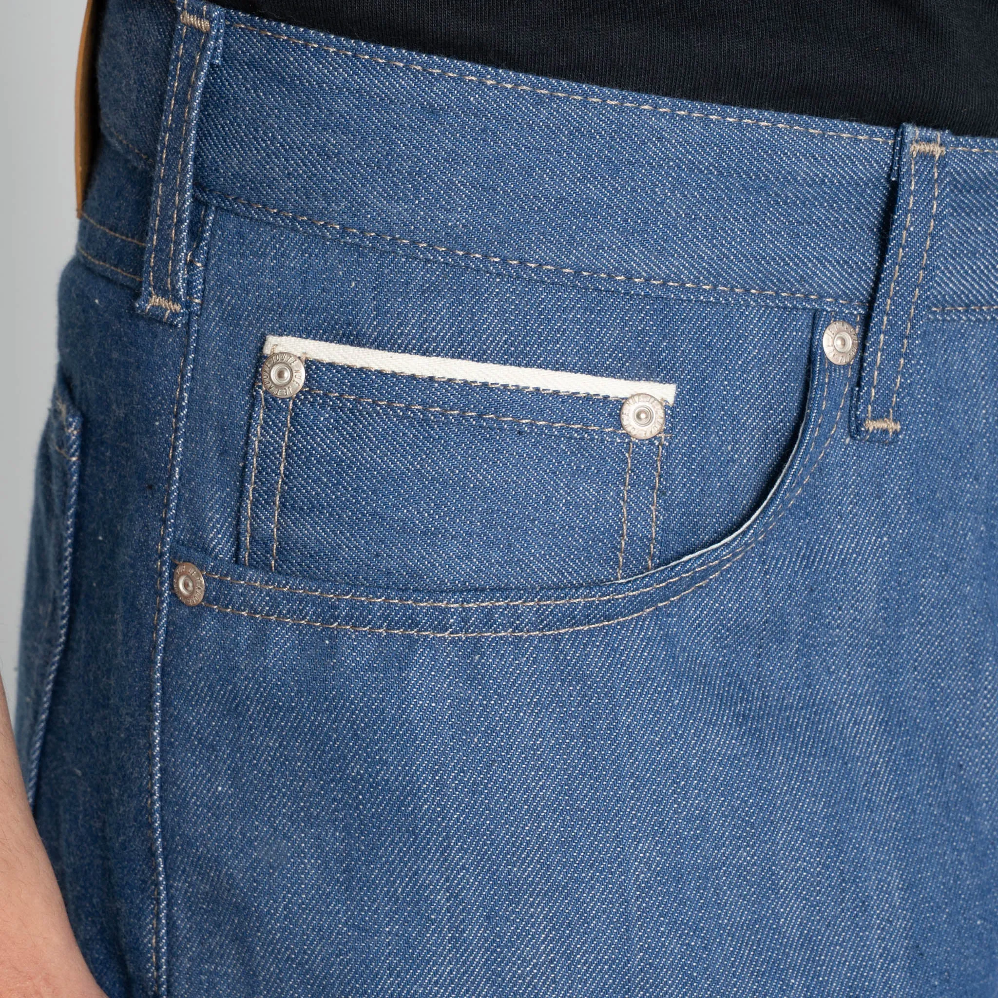 True Guy - The Cat’s Pyjamas Selvedge - Blue sold by Tate + Yoko product image thumbnail 5