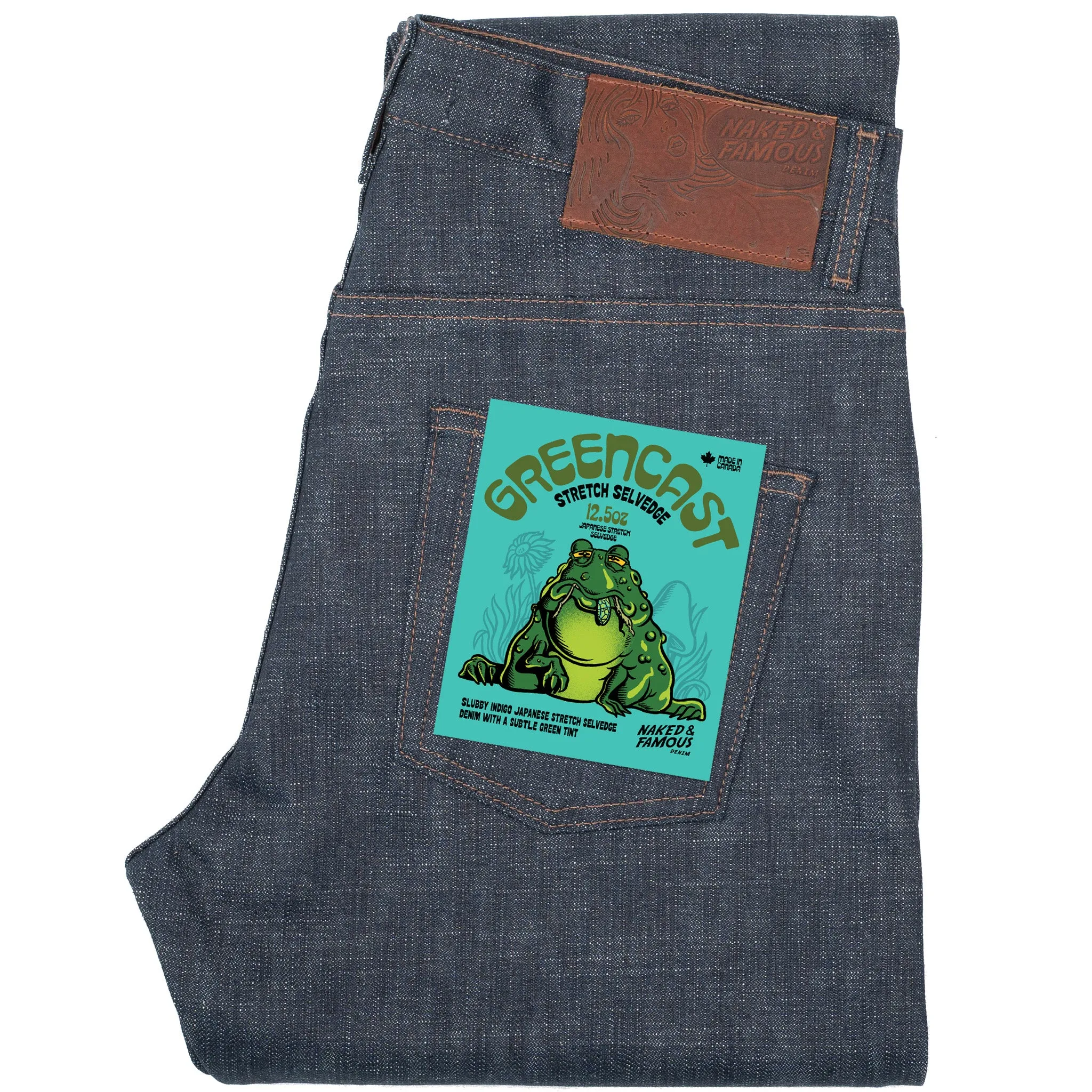 Easy Guy - Greencast Stretch Selvedge sold by Tate + Yoko