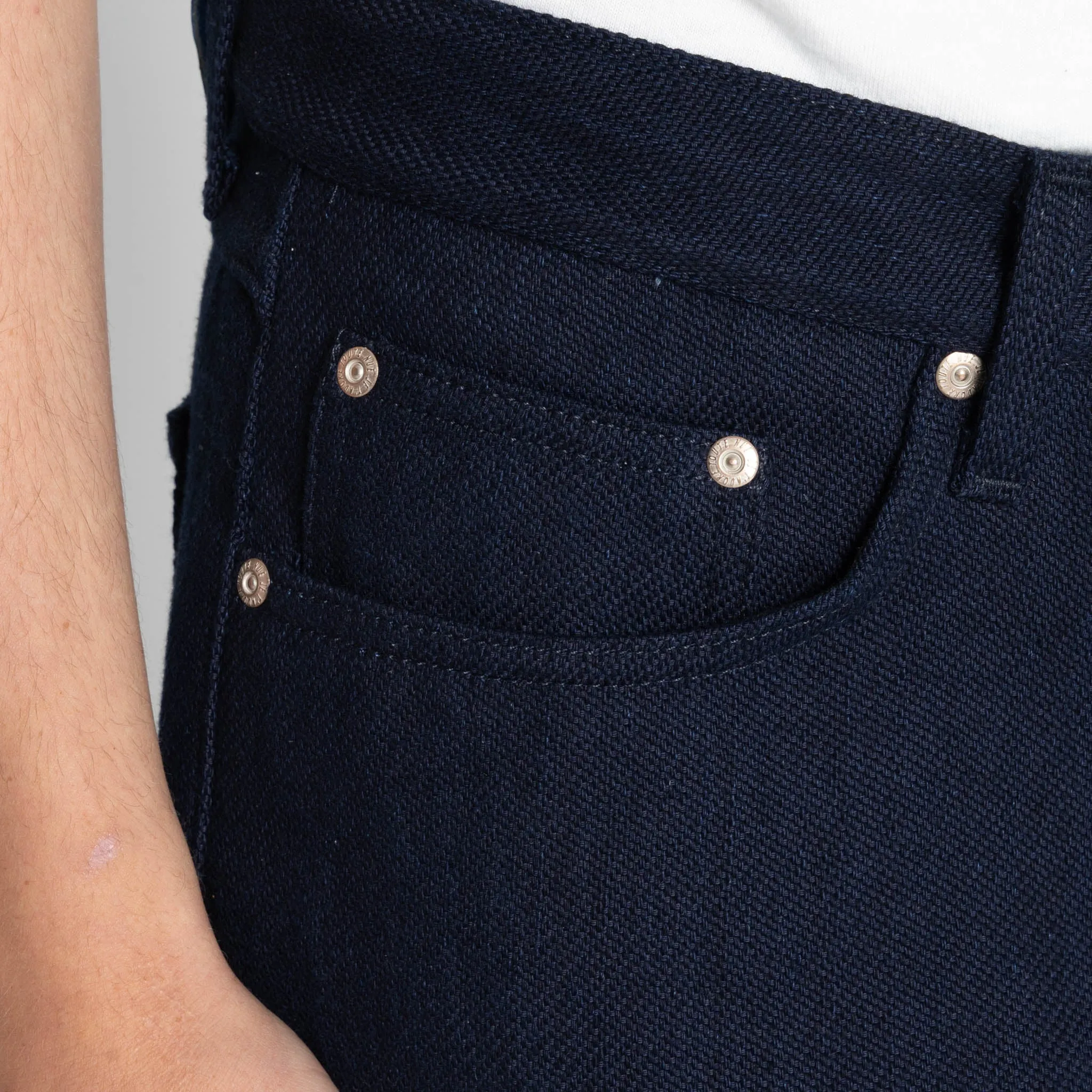 True Guy - Maekake Dobby - Indigo sold by Tate + Yoko product image thumbnail 5