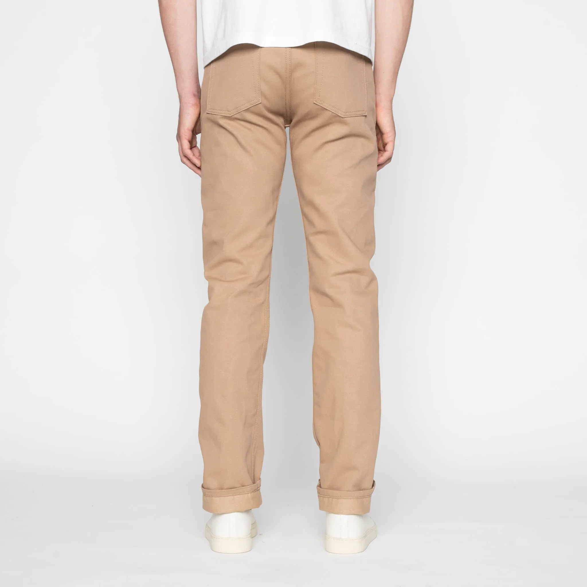 Weird Guy - Selvedge Slacks Beige sold by Tate + Yoko product image thumbnail 4