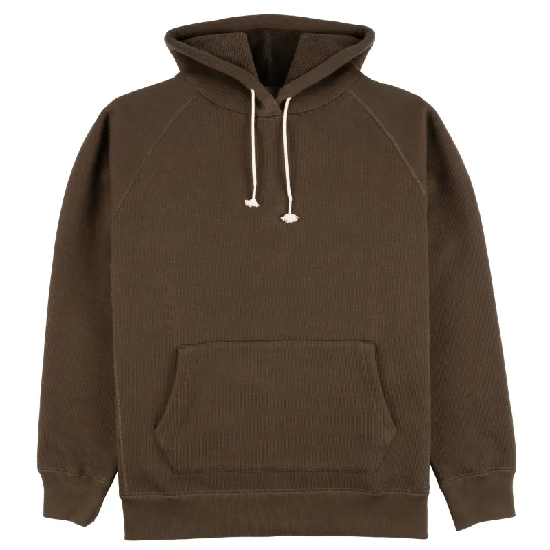 Pullover Hoodie - 701gsm Double Heavyweight French Terry - Khaki Green sold by Tate + Yoko