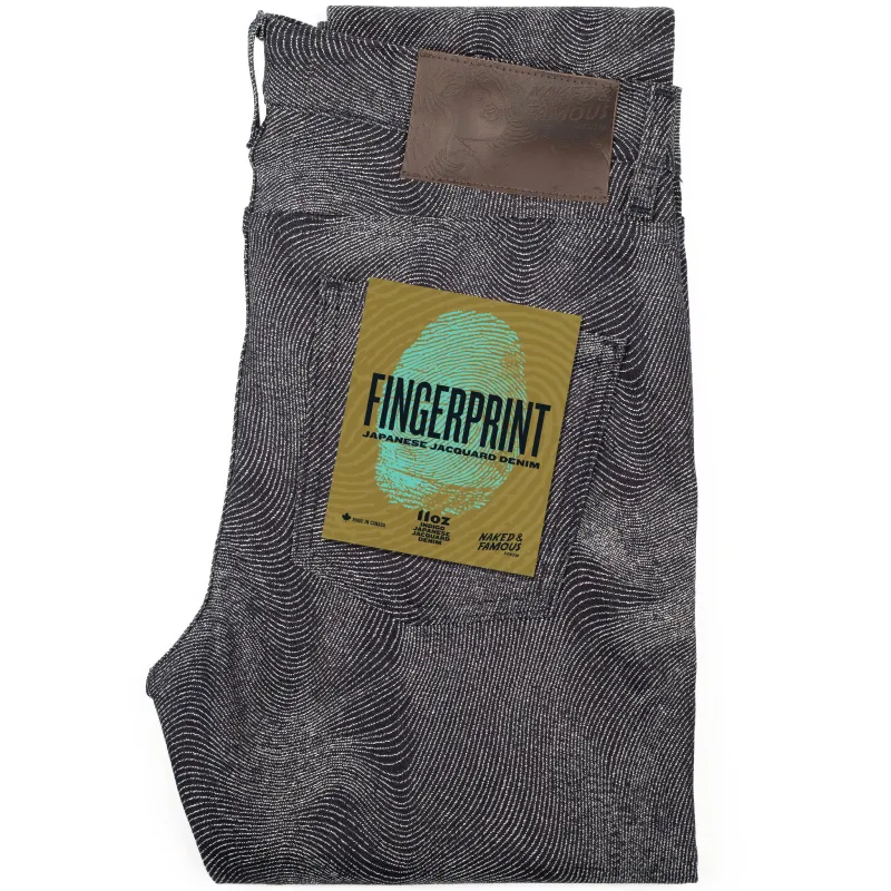 Super Guy - Fingerprint Denim - Indigo sold by Tate + Yoko