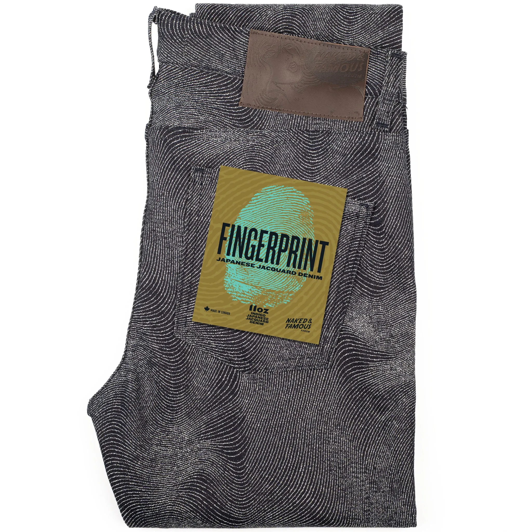 Super Guy - Fingerprint Denim - Indigo sold by Tate + Yoko