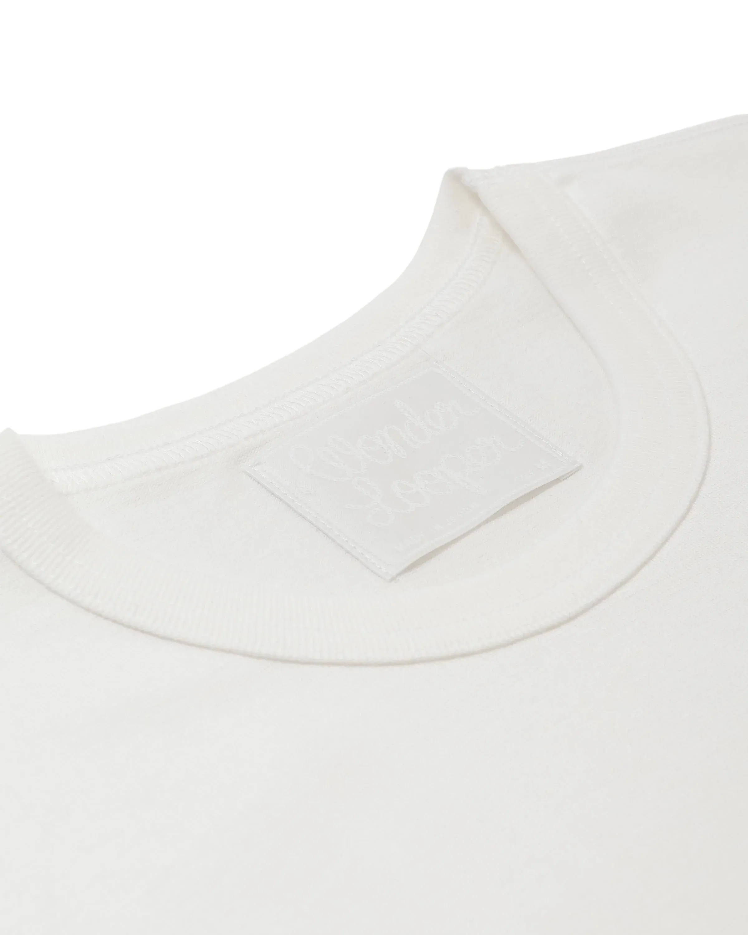 Crewneck T-shirt - Ultimate Pima Tsuriami - White sold by Tate + Yoko product image thumbnail 2