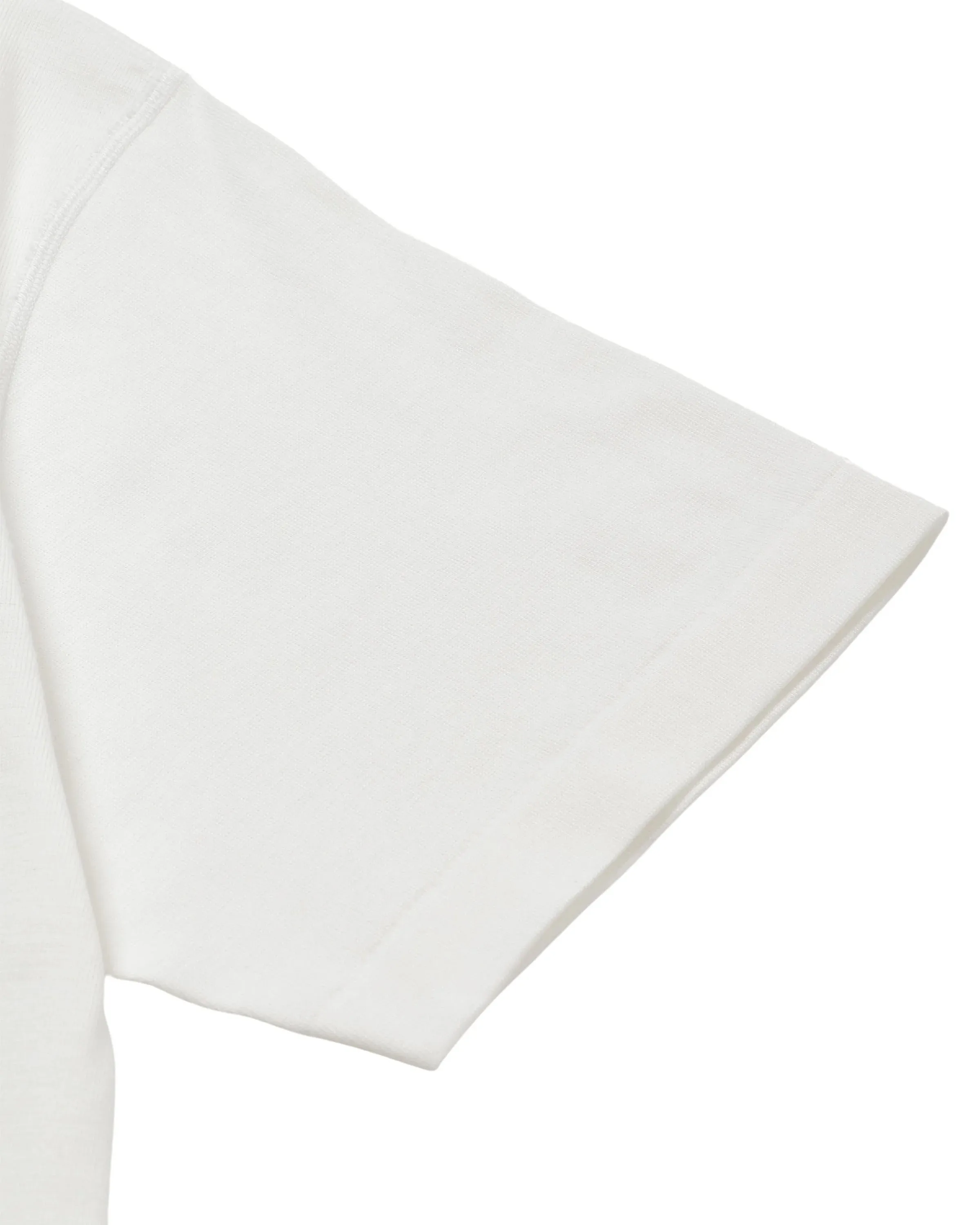Crewneck T-shirt - Ultimate Pima Tsuriami - White sold by Tate + Yoko product image thumbnail 5