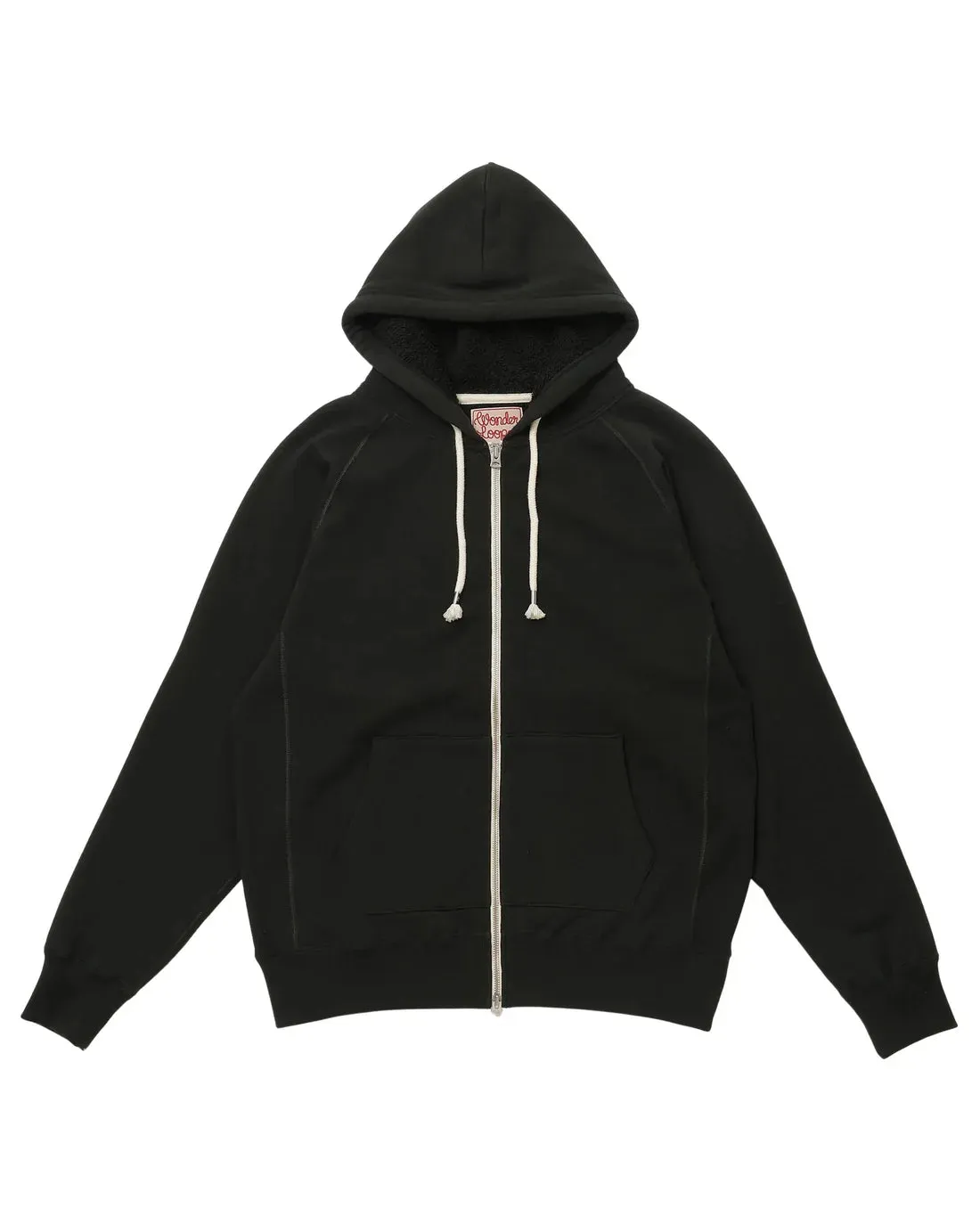 Zip Hoodie - Super Looper French Terry - Sumi sold by Tate + Yoko