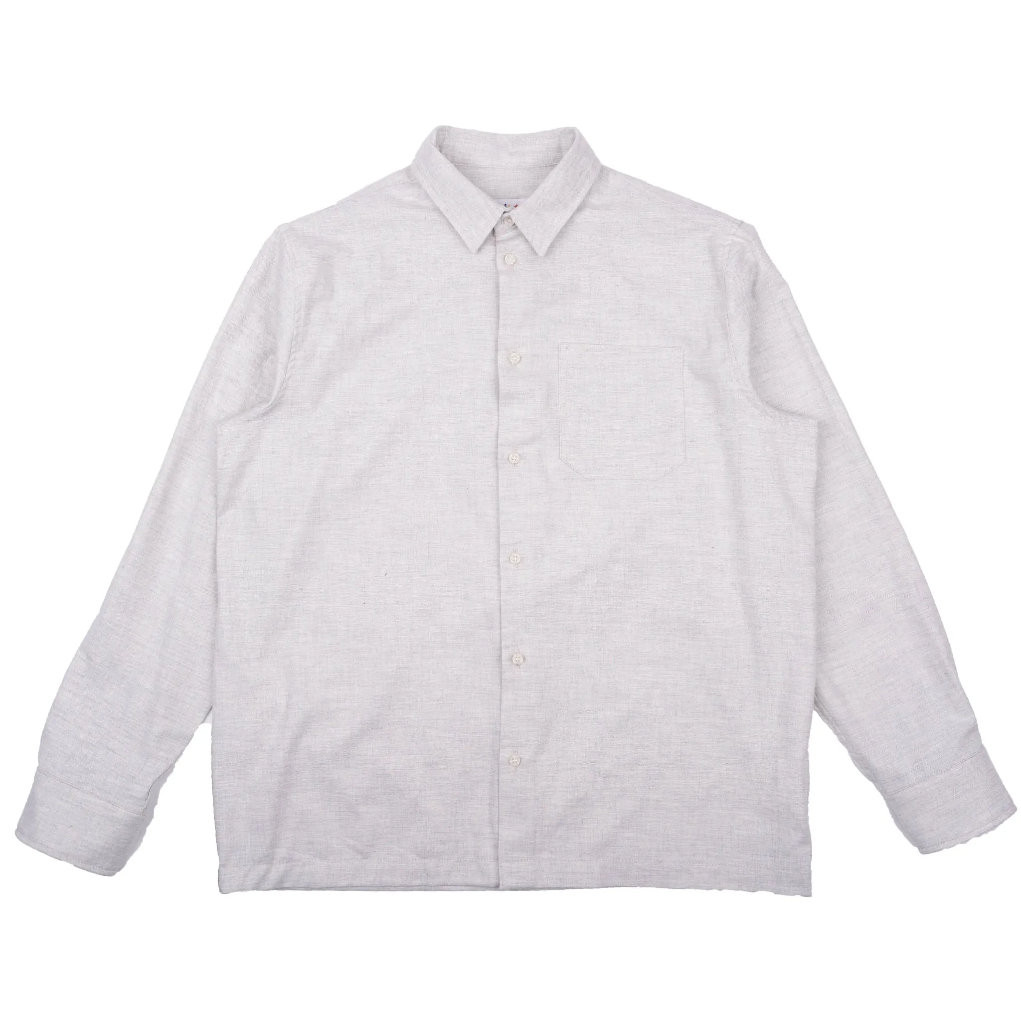 True Shirt - Soft Twill - Pale Grey sold by Tate + Yoko
