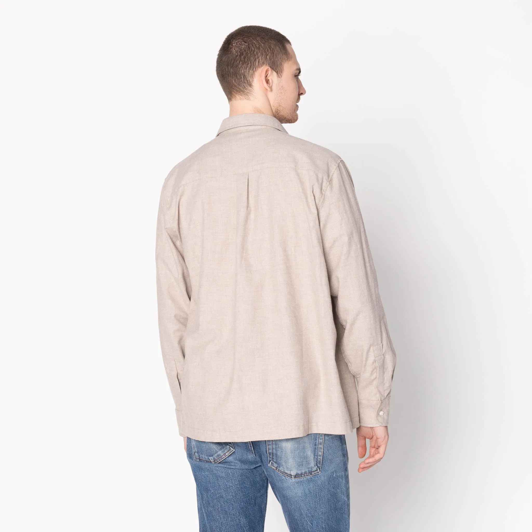 True Shirt - Soft Twill - Taupe sold by Tate + Yoko product image thumbnail 3