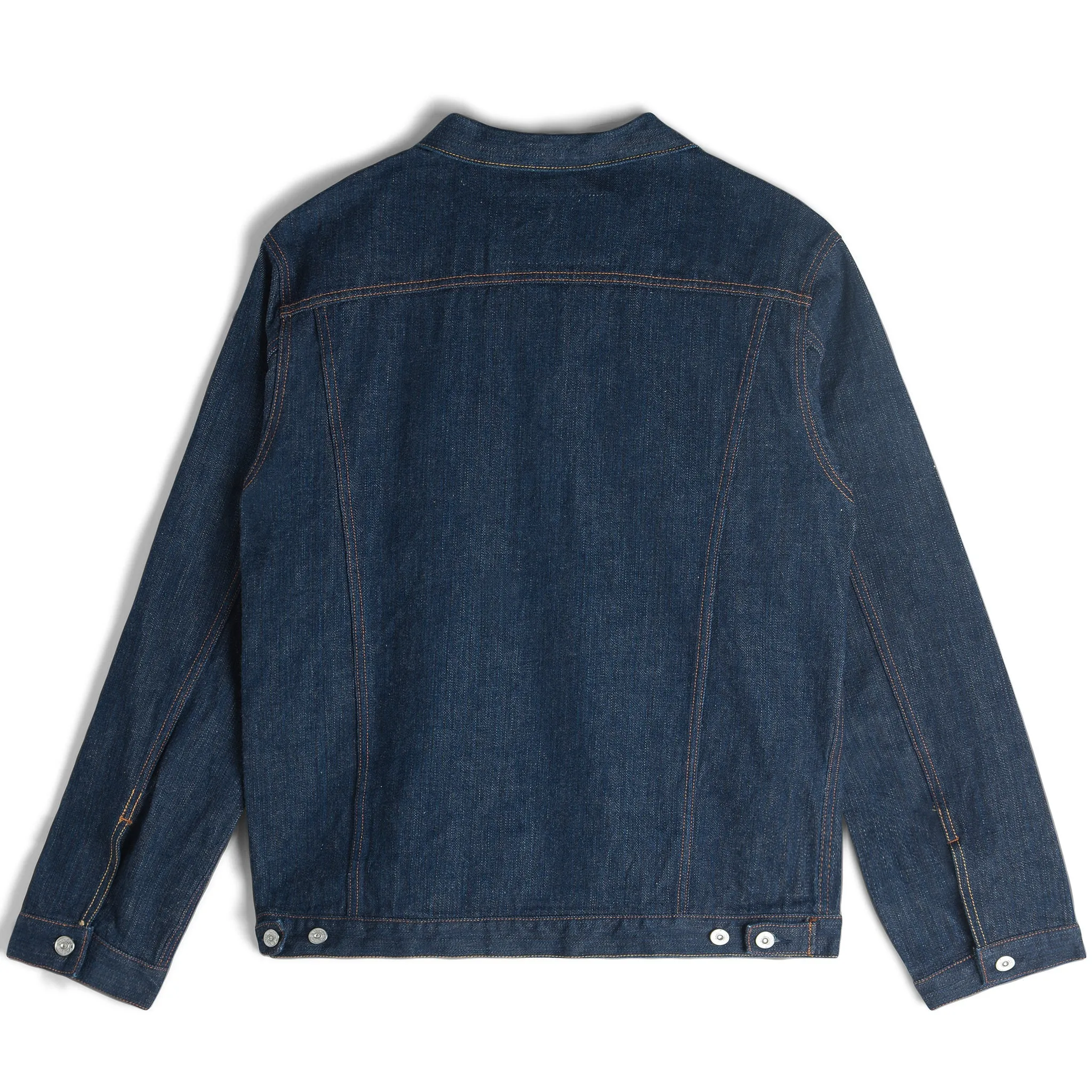 Denim Jacket - MIJ9 - "Tennen Ai" Natural Indigo Slub Selvedge sold by Tate + Yoko product image thumbnail 2