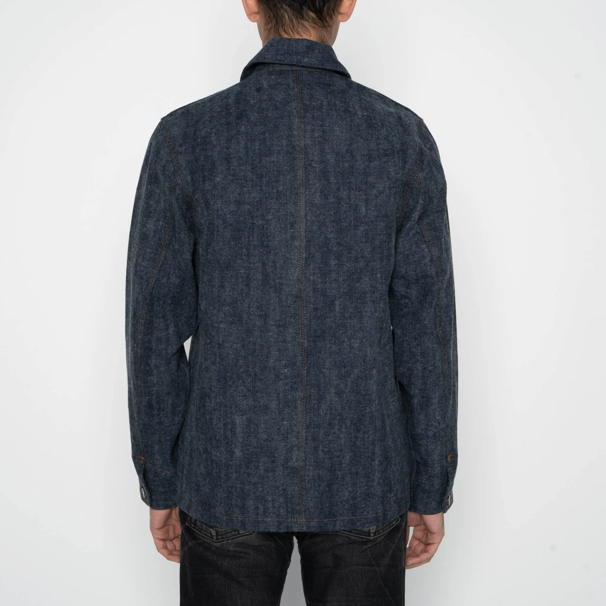Chore Coat - Max Brush Selvedge - Indigo sold by Tate + Yoko product image thumbnail 4