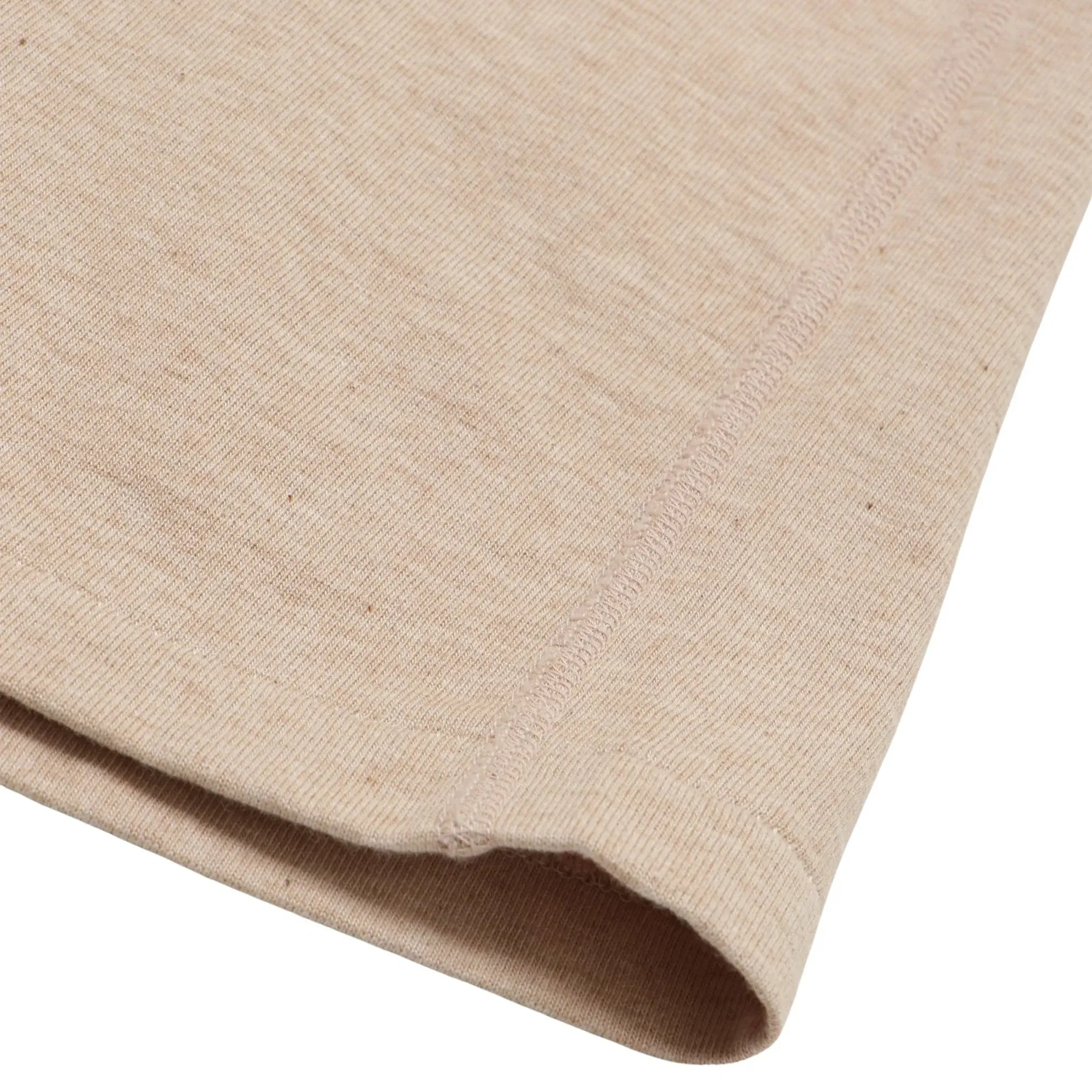 Crewneck T-shirt - Foxfibre® Tsuriami - Coyote 15 sold by Tate + Yoko product image thumbnail 3