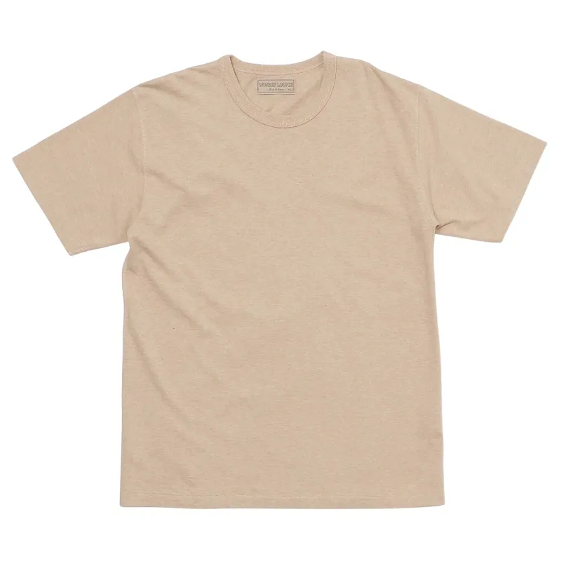 Crewneck T-shirt - Foxfibre® Tsuriami - Coyote 15 made by Wonder Looper