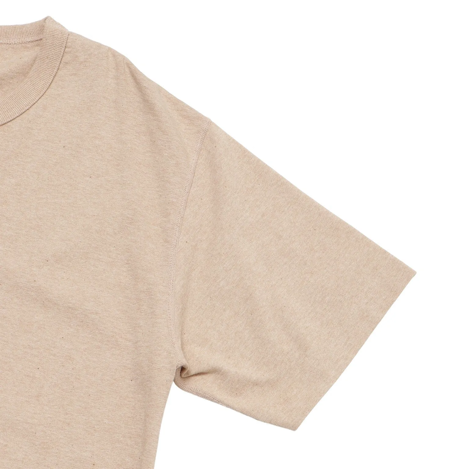 Crewneck T-shirt - Foxfibre® Tsuriami - Coyote 15 sold by Tate + Yoko product image thumbnail 5