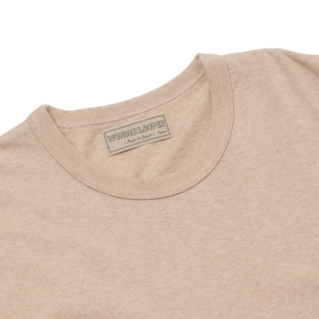 Crewneck T-shirt - Foxfibre® Tsuriami - Coyote 15 sold by Tate + Yoko product image thumbnail 2