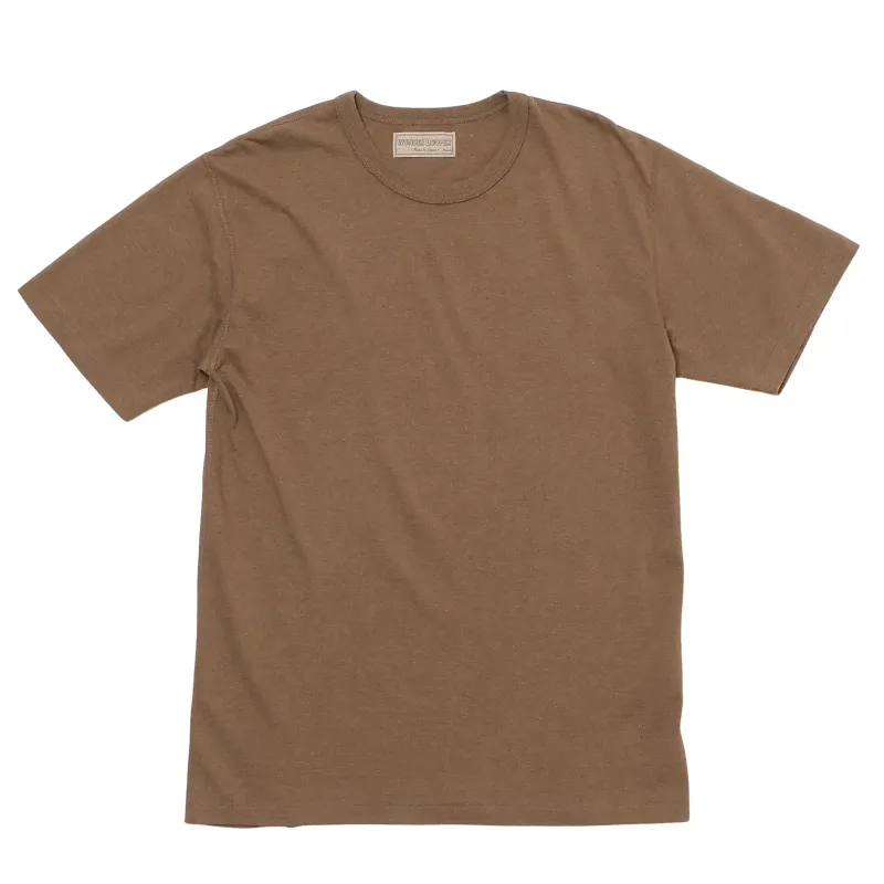 Crewneck T-shirt - Iron Mordant Foxfibre® Tsuriami made by Wonder Looper