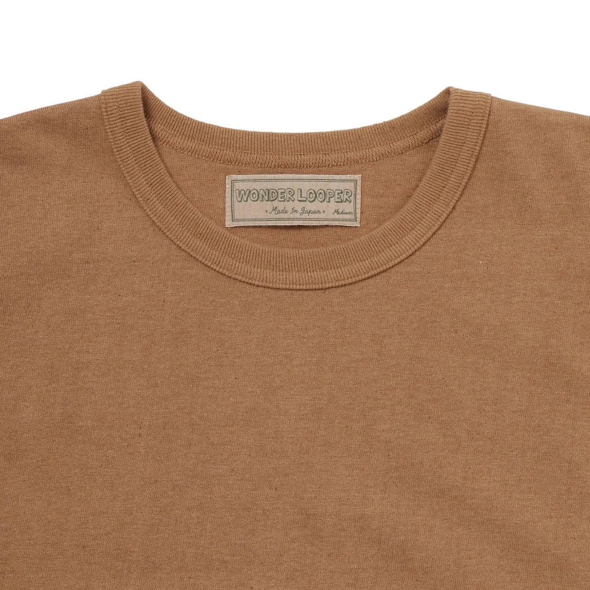 Crewneck T-shirt - Foxfibre® Tsuriami - Coyote 70 sold by Tate + Yoko product image thumbnail 3