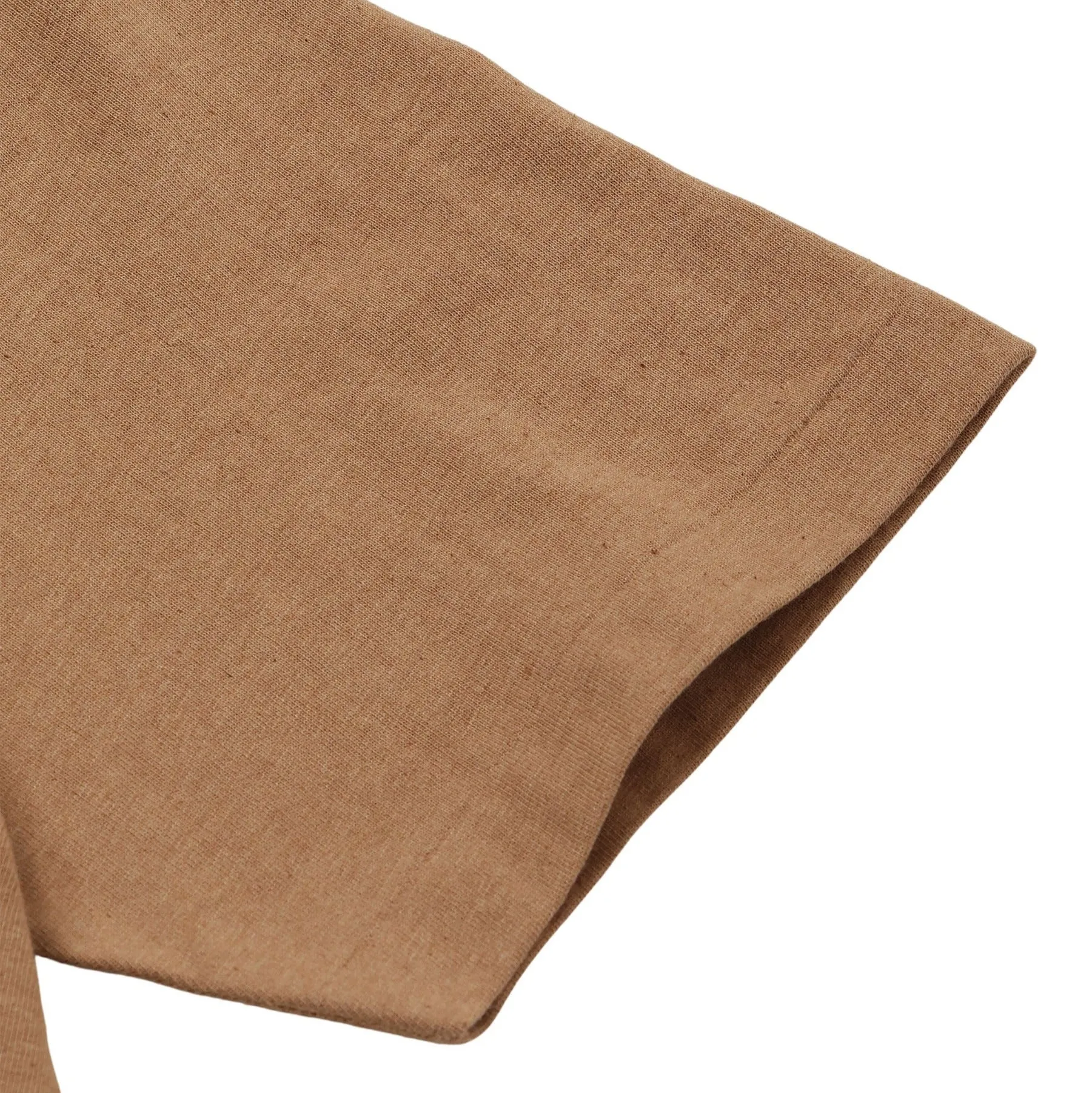 Crewneck T-shirt - Foxfibre® Tsuriami - Coyote 70 sold by Tate + Yoko product image thumbnail 4