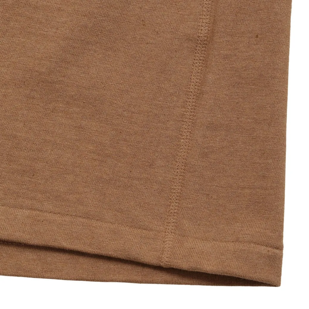 Crewneck T-shirt - Foxfibre® Tsuriami - Coyote 70 sold by Tate + Yoko product image thumbnail 5
