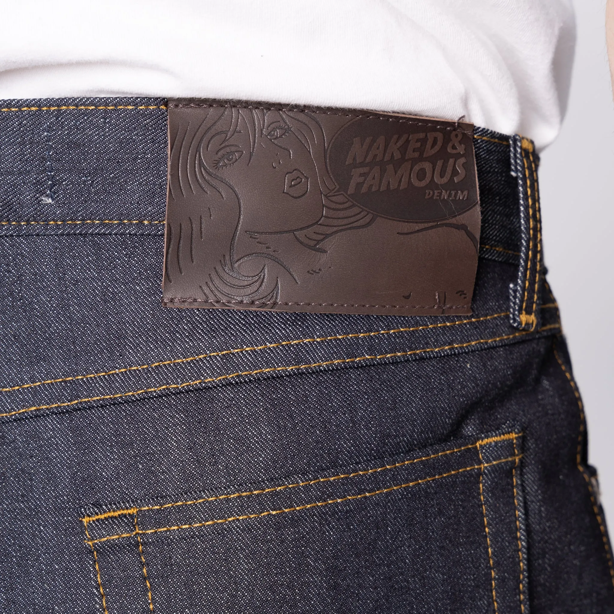 True Guy - Left Hand Twill Selvedge - 36" Long Inseam sold by Tate + Yoko product image thumbnail 5