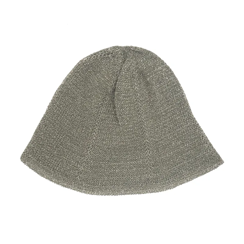 Knit Tulip Hat - Green made by Found Feather