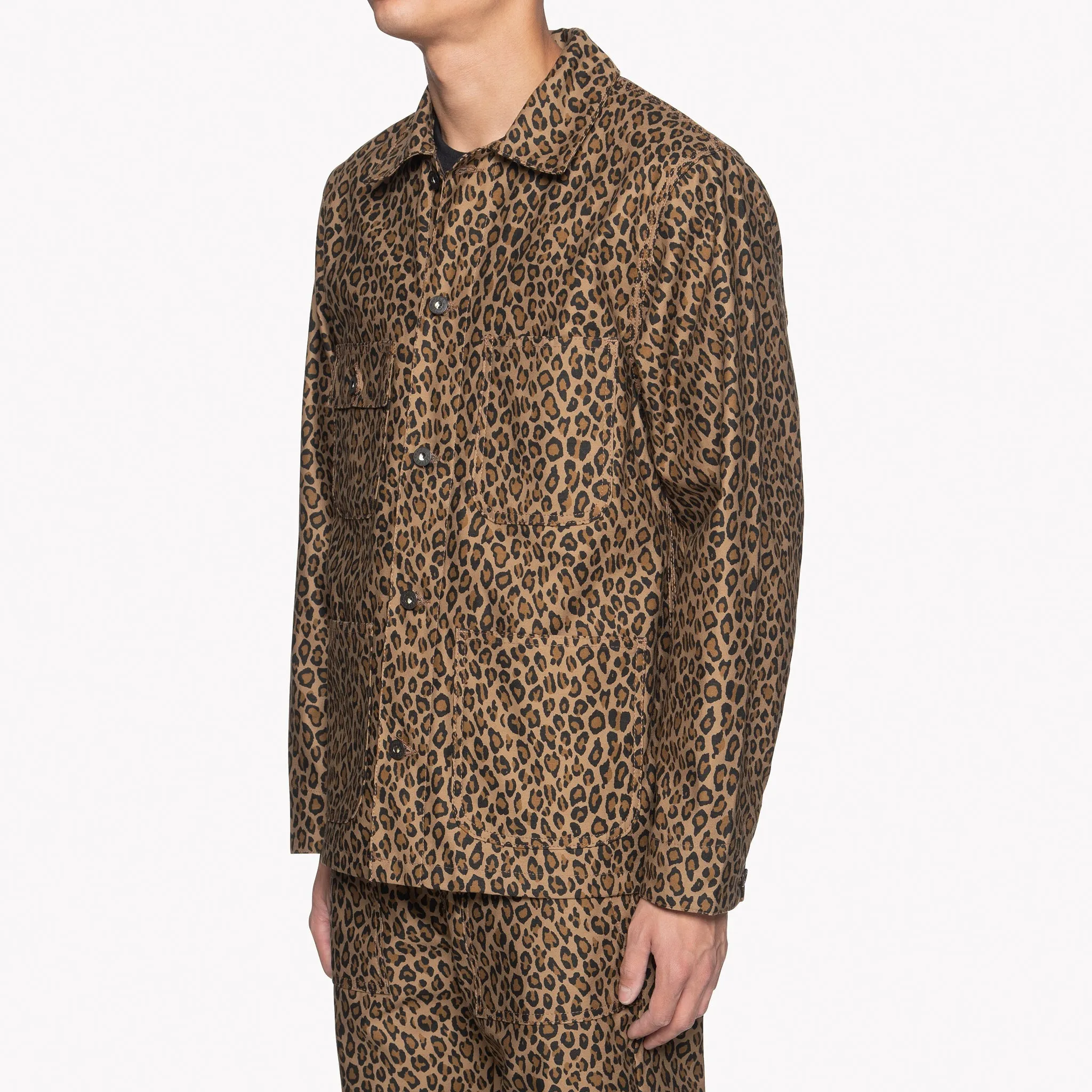 Chore Coat - Leopard Print sold by Tate + Yoko product image thumbnail 4