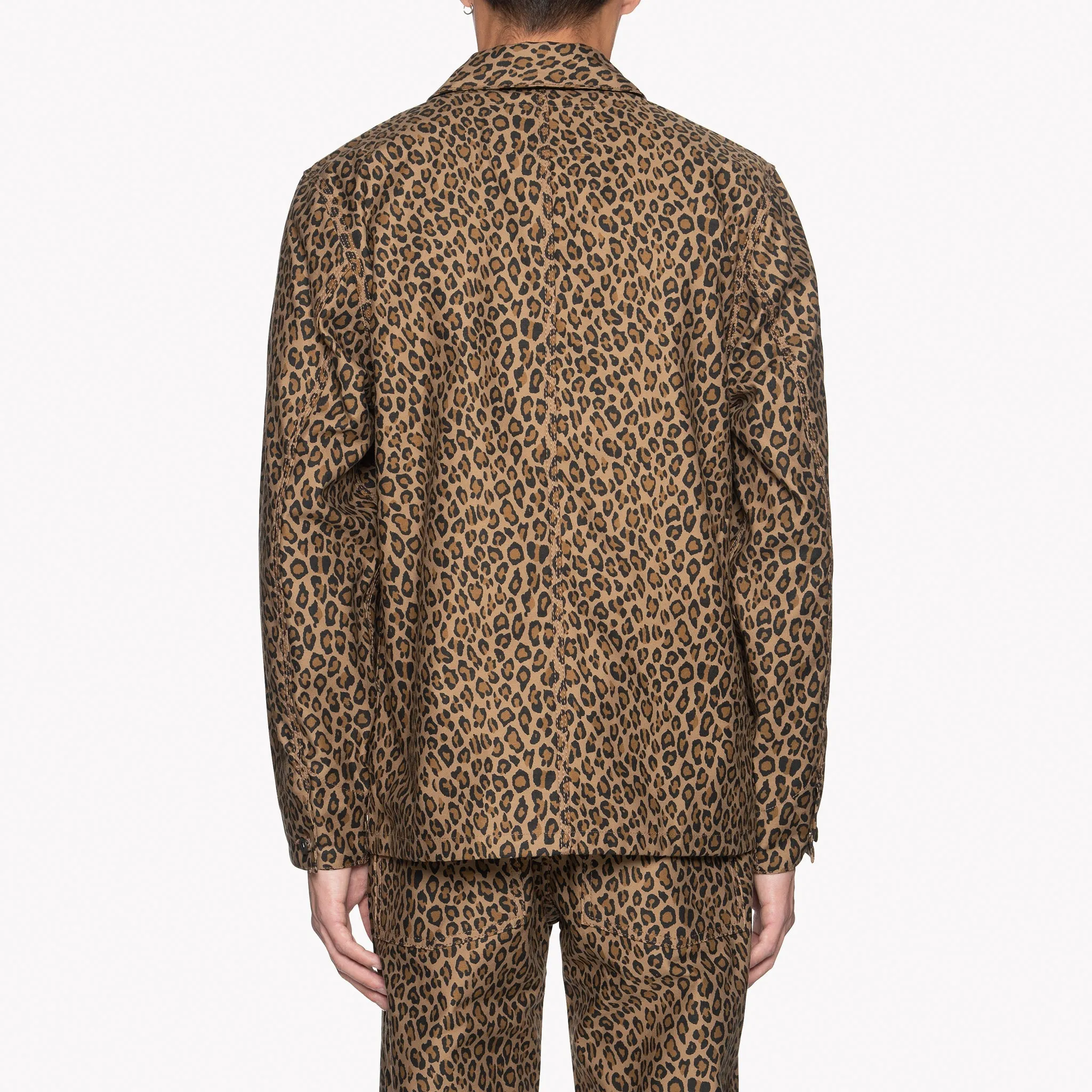 Chore Coat - Leopard Print sold by Tate + Yoko product image thumbnail 5