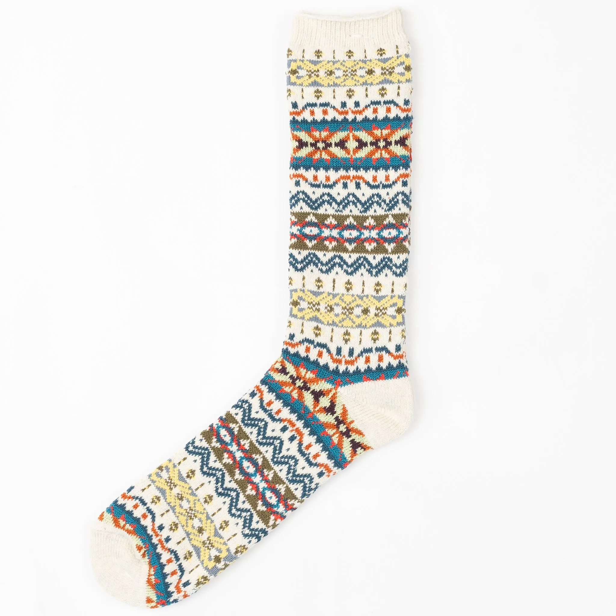 FairIsle Crew - Ivory sold by Tate + Yoko