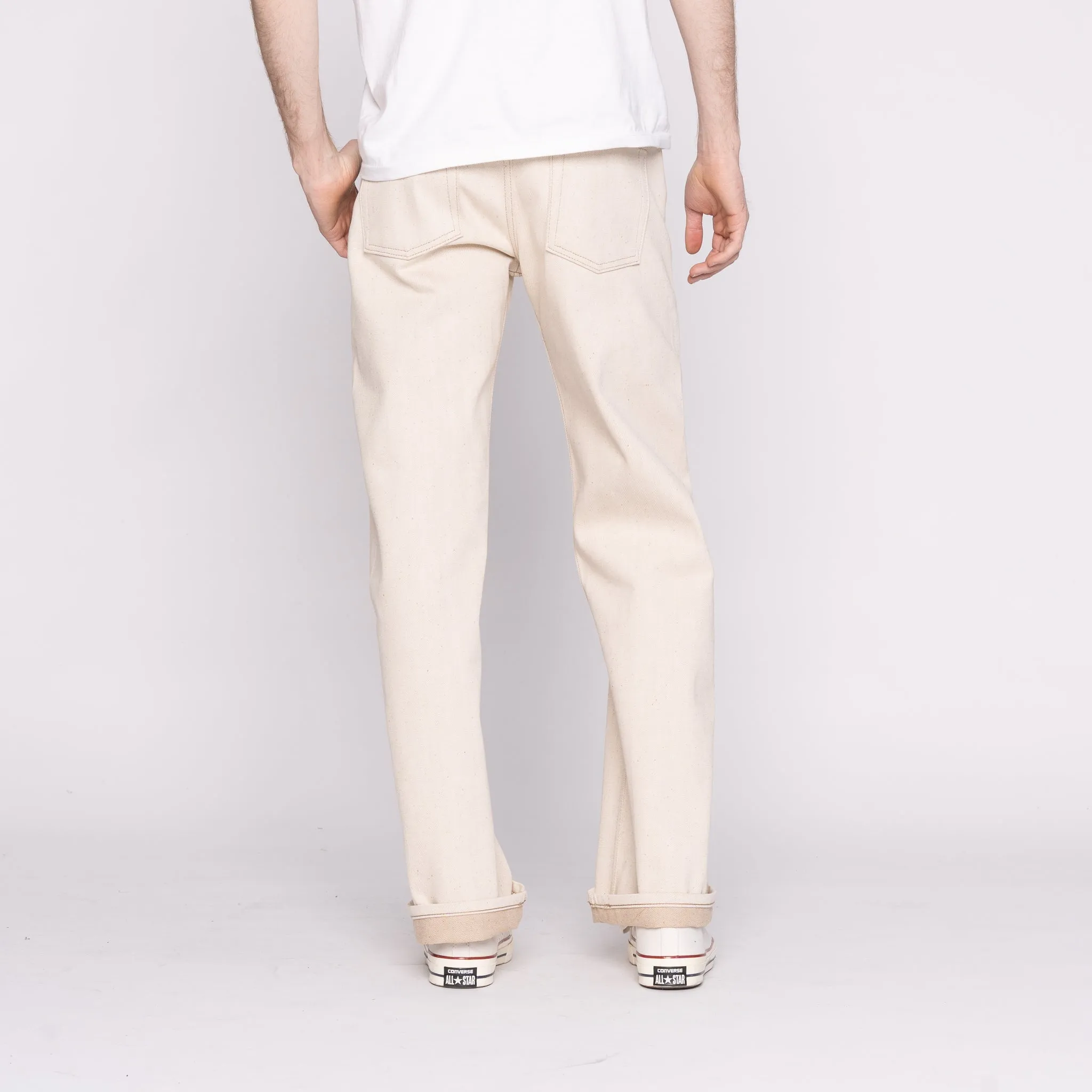 Strong Guy - All Natural Ecru Foxfibre® Selvedge sold by Tate + Yoko product image thumbnail 3