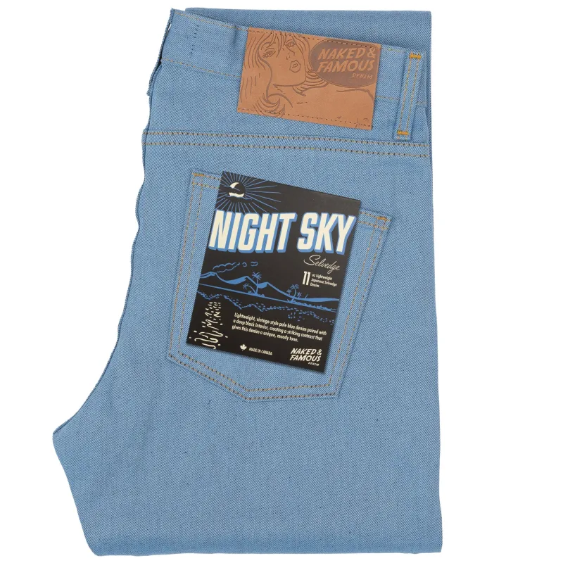 Super Guy - Night    Sky    Selvedge sold by Tate + Yoko