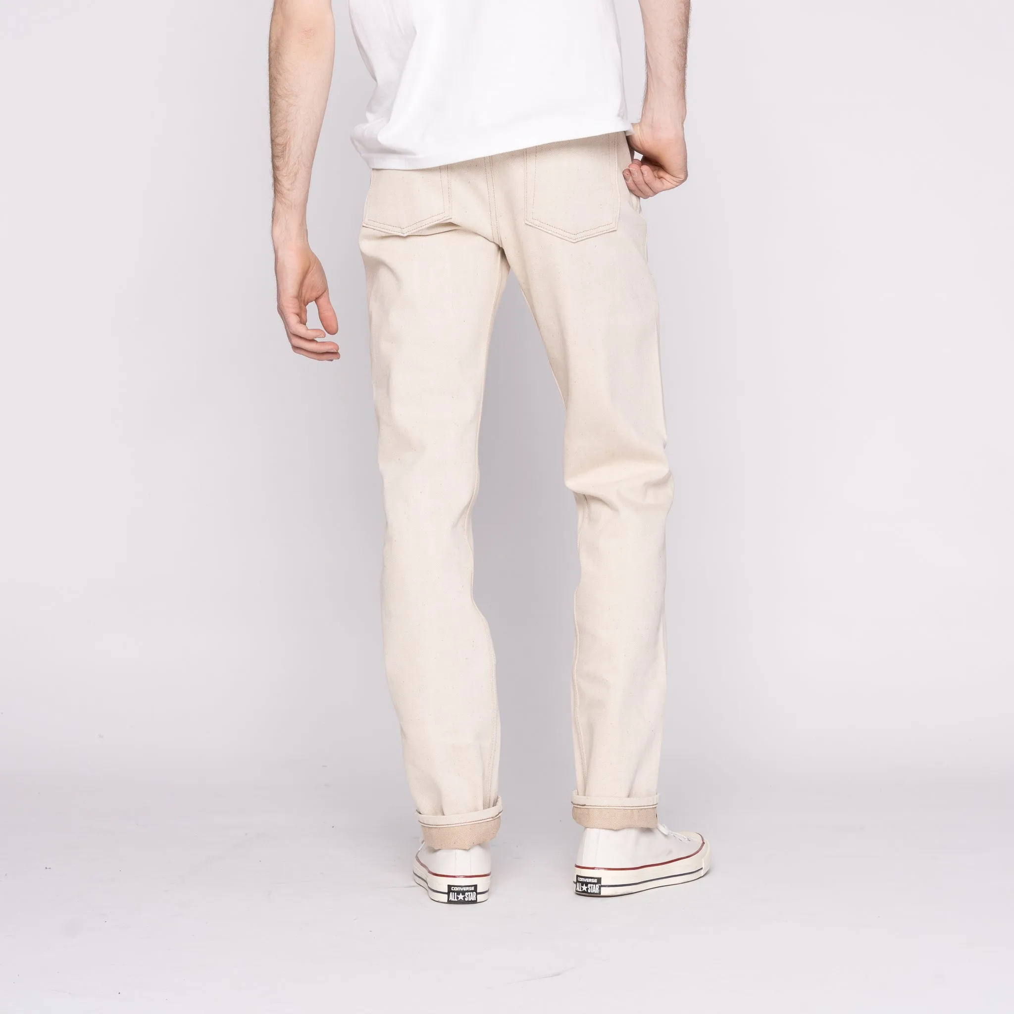 Weird Guy - All Natural Ecru Foxfibre® Selvedge sold by Tate + Yoko product image thumbnail 3