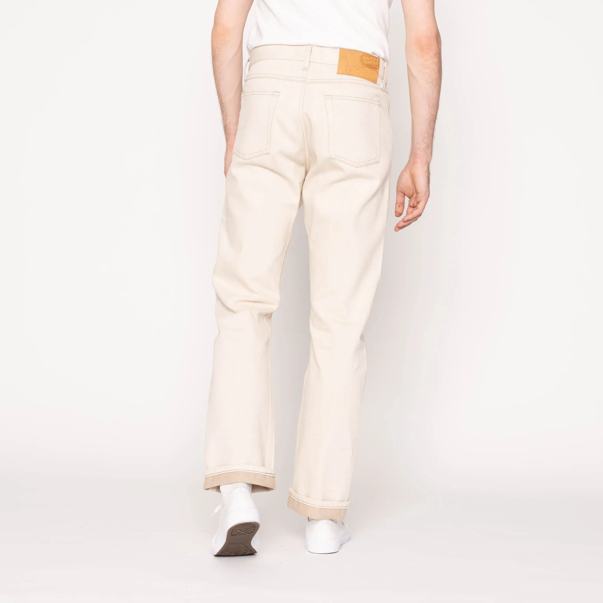 True Guy - All Natural Ecru Foxfibre® Selvedge sold by Tate + Yoko product image thumbnail 3