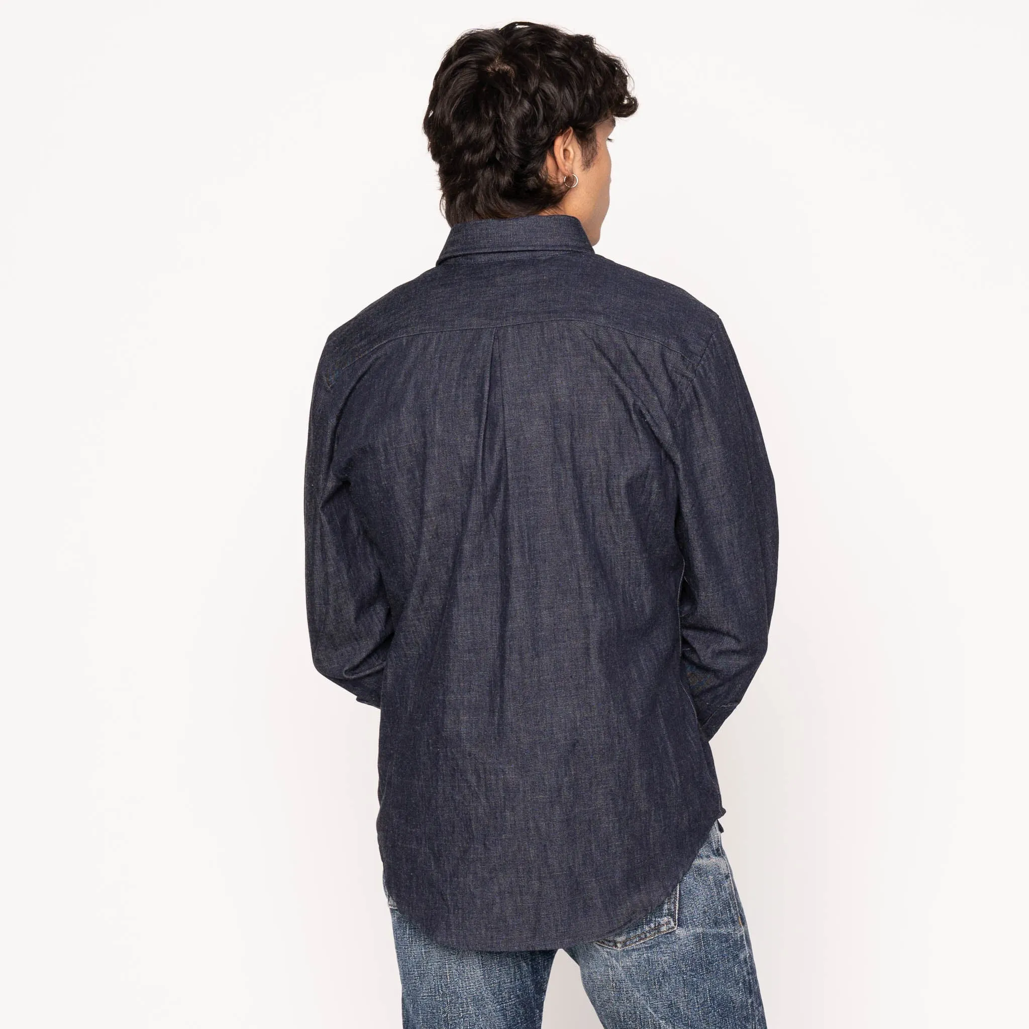 Easy Shirt - Slub Nep Denim sold by Tate + Yoko product image thumbnail 3