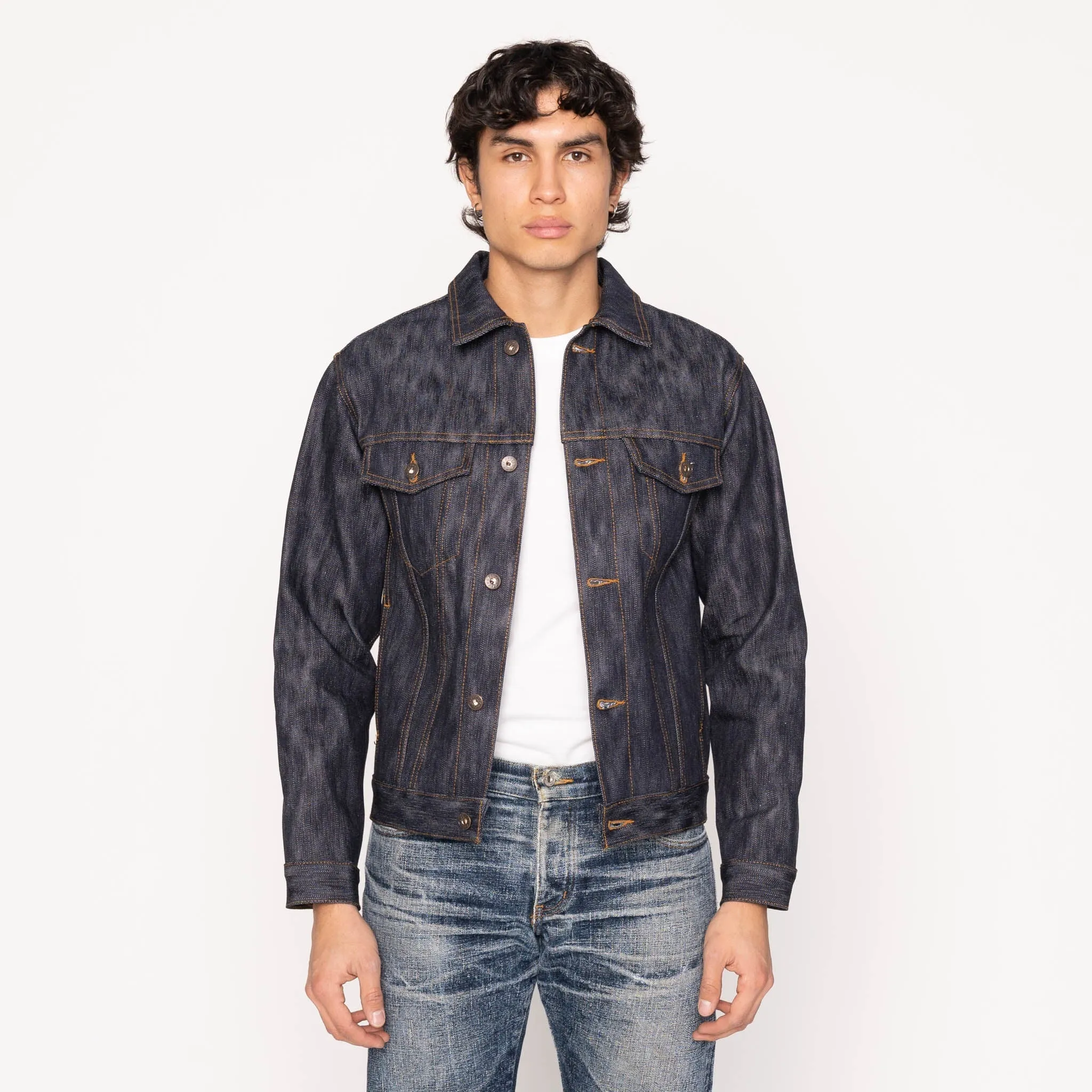 Denim Jacket - Sakura Slub Selvedge sold by Tate + Yoko product image thumbnail 2