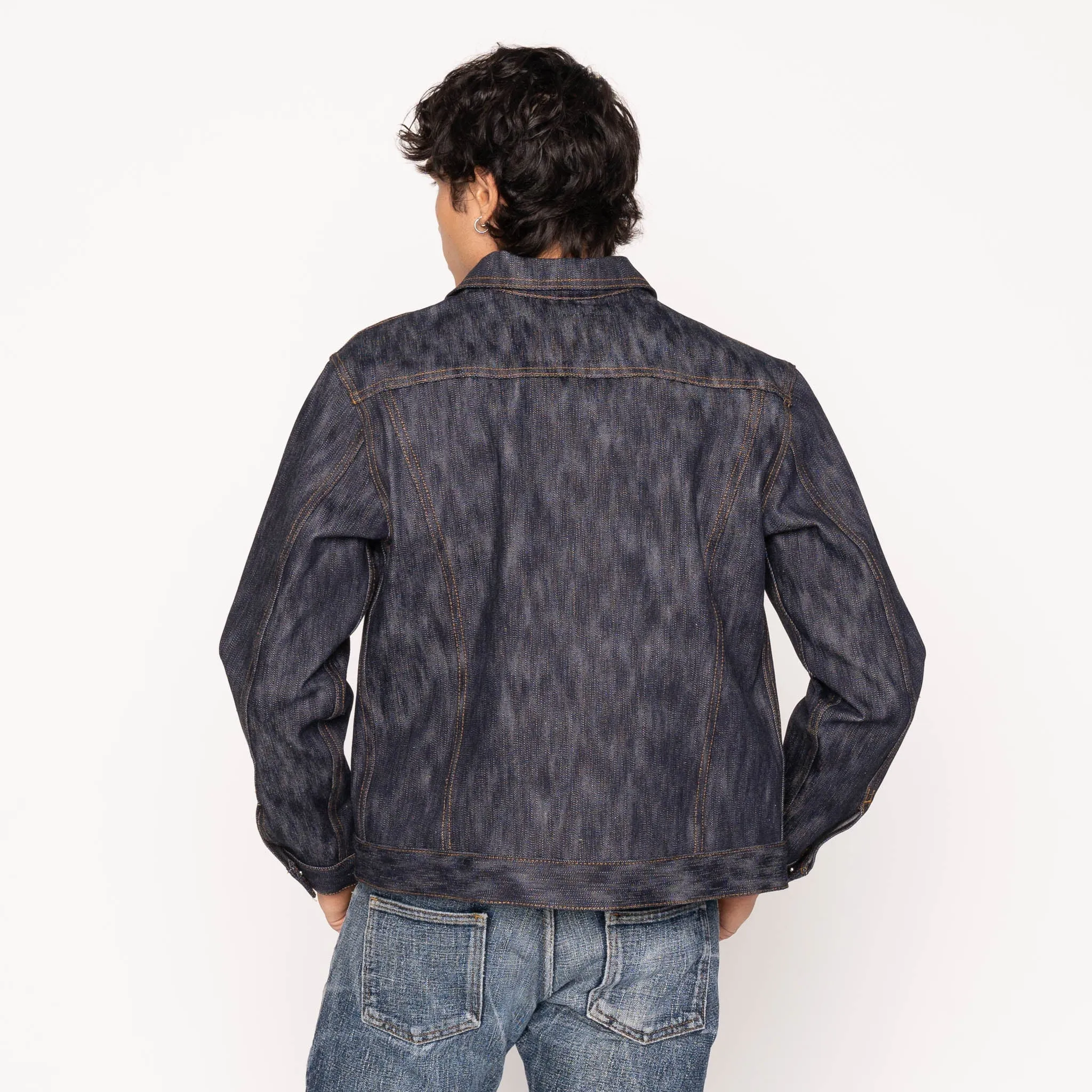 Denim Jacket - Sakura Slub Selvedge sold by Tate + Yoko product image thumbnail 3