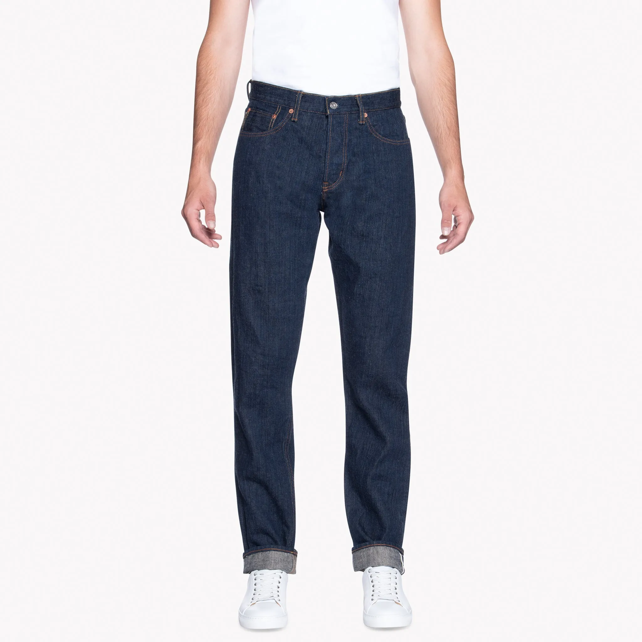 Weird Guy - MIJ9 - "Tennen Ai" Natural Indigo Slub Selvedge sold by Tate + Yoko product image thumbnail 2