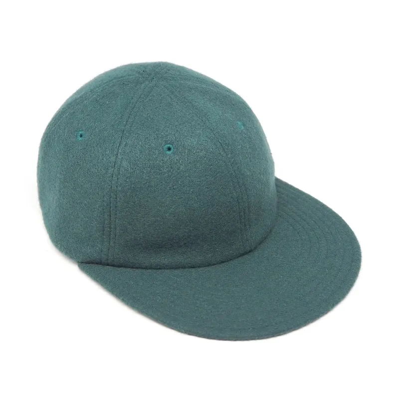 Classic 6 Panel Cap Acrylic Wool - Green made by Found Feather